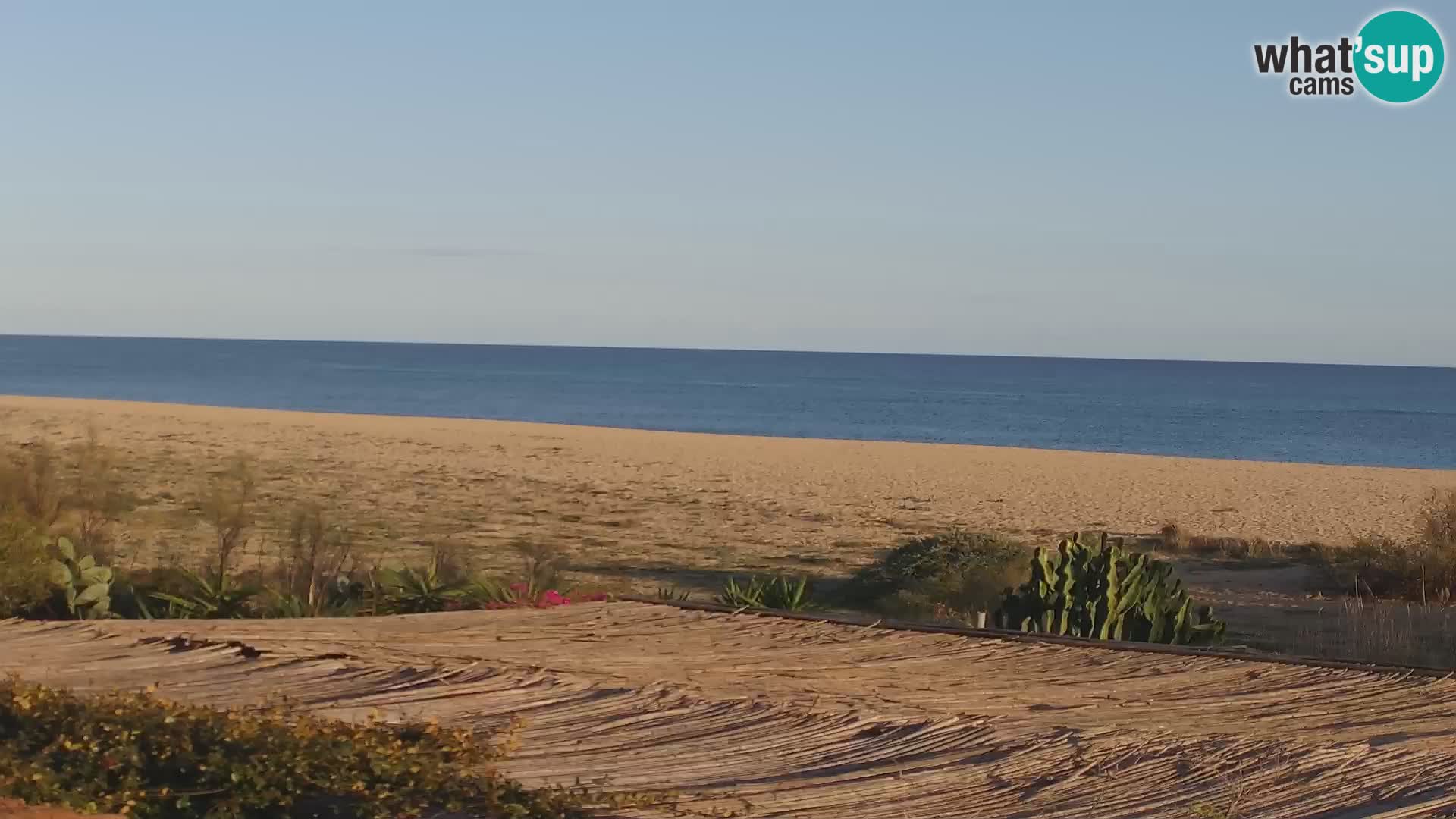 Live Webcam Marina di Orosei – beach in Sardinia – Italy