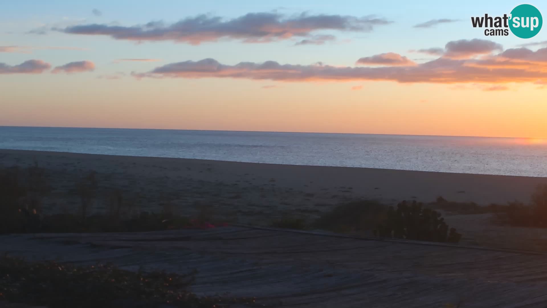 Live Webcam Marina di Orosei – beach in Sardinia – Italy