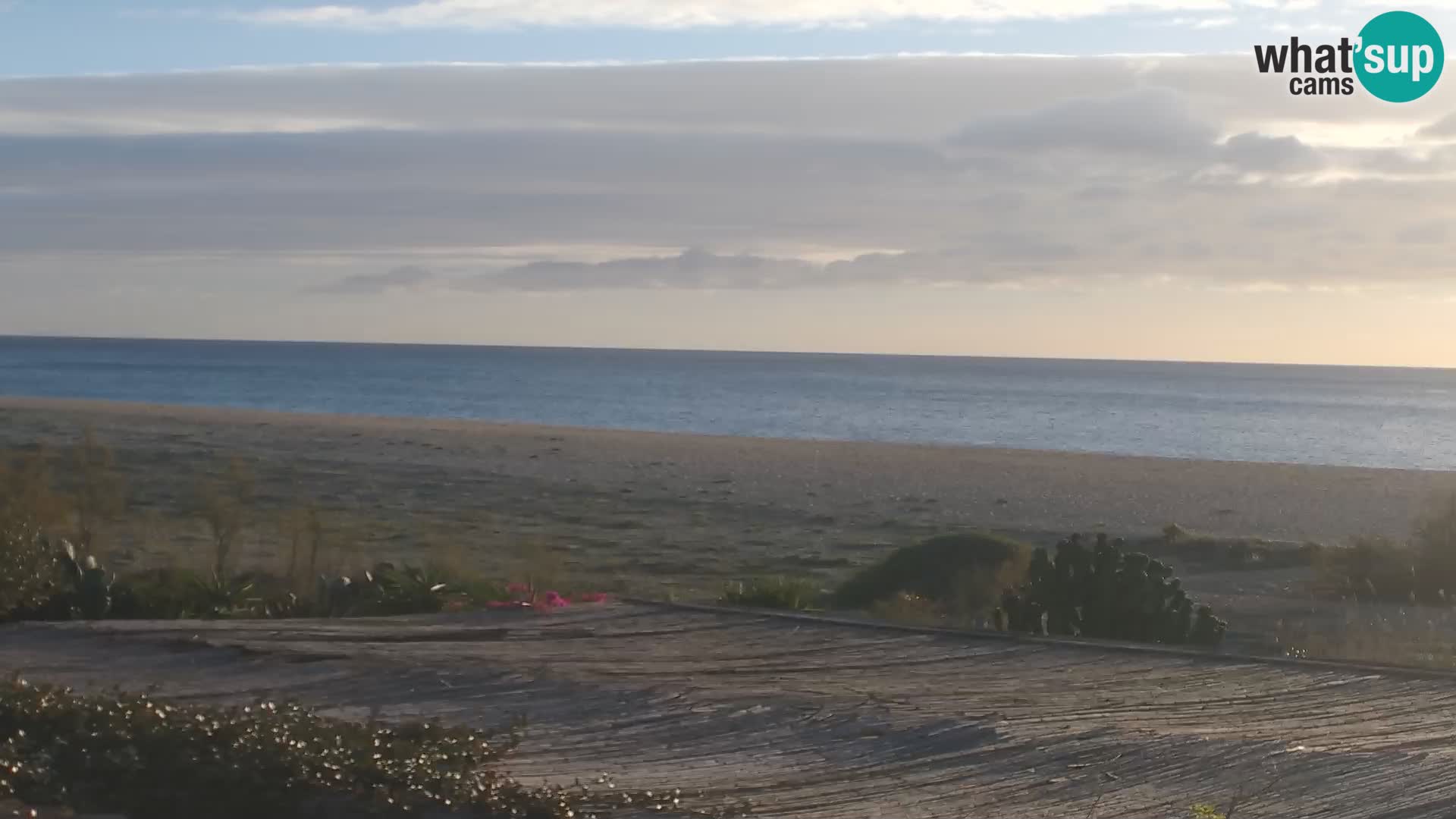 Live Webcam Marina di Orosei – beach in Sardinia – Italy