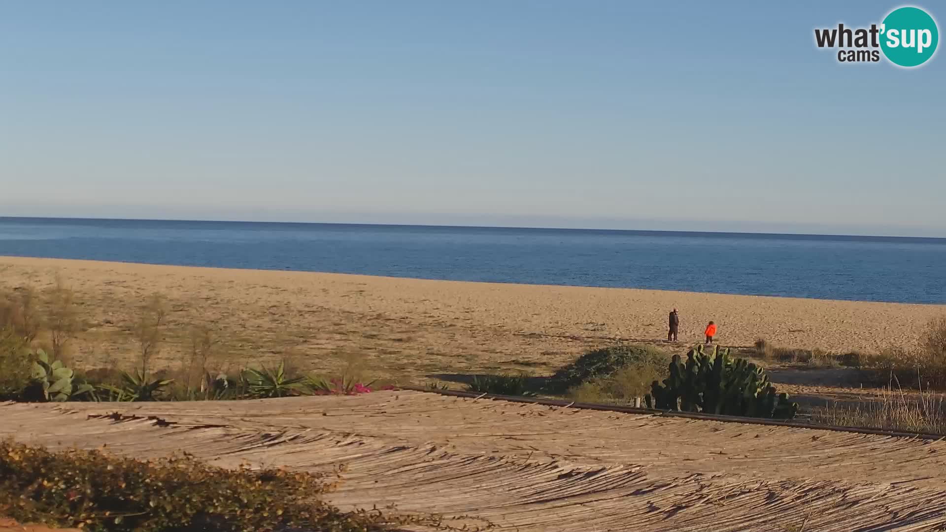 Live Webcam Marina di Orosei – beach in Sardinia – Italy