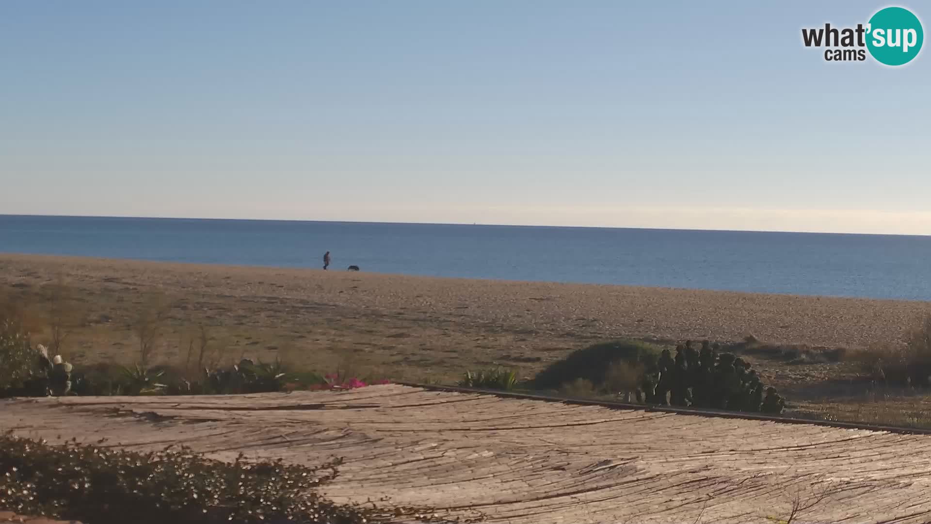 Spletna kamera Marina di Orosei – plaža v Sardiniji – Italija