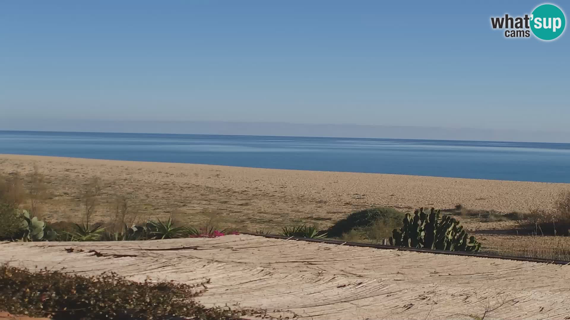 Camera en vivo Marina di Orosei – playa in Cerdeña – Italia