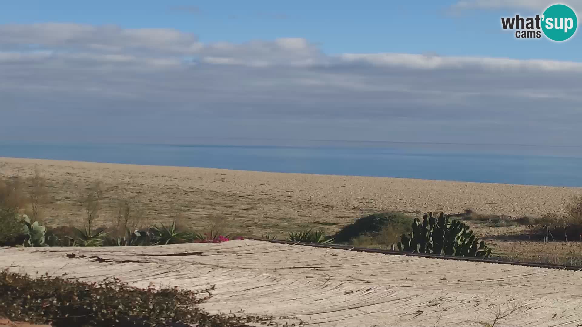 Live Webcam Marina di Orosei – beach in Sardinia – Italy