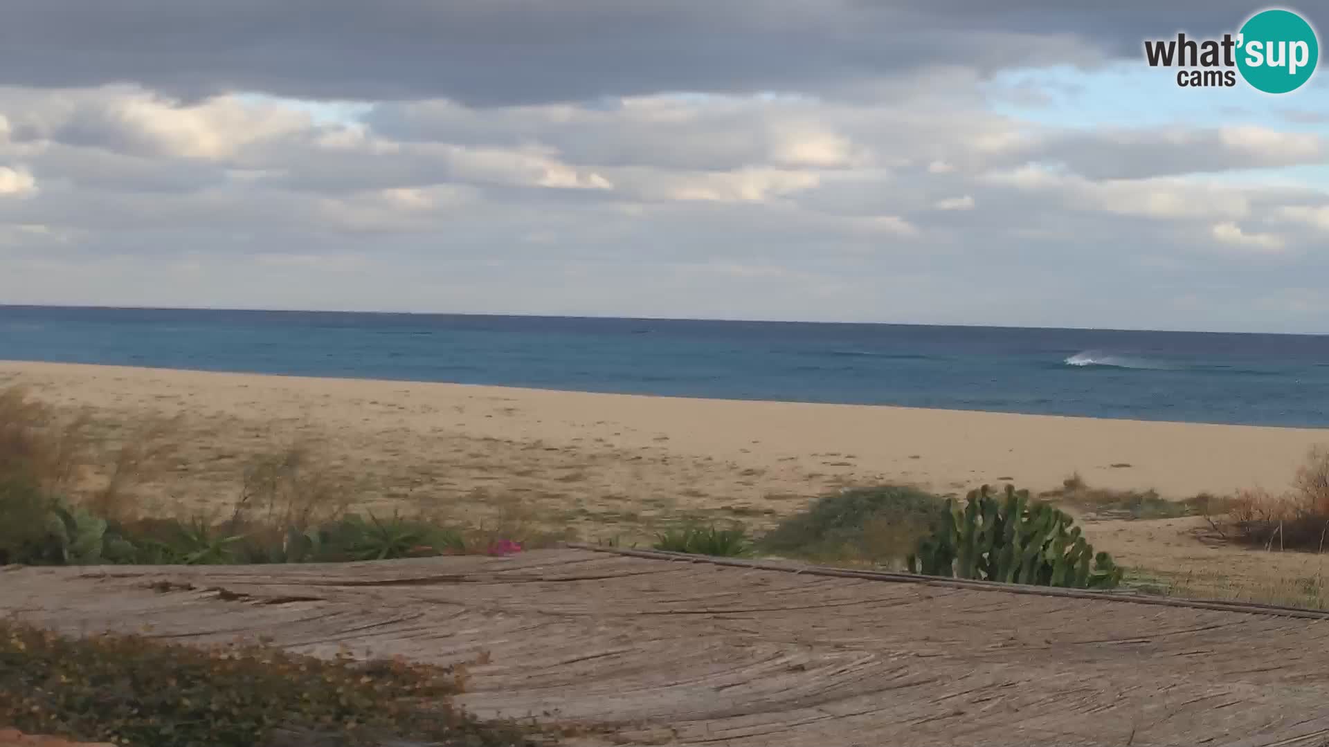 Live Webcam Marina di Orosei – beach in Sardinia – Italy