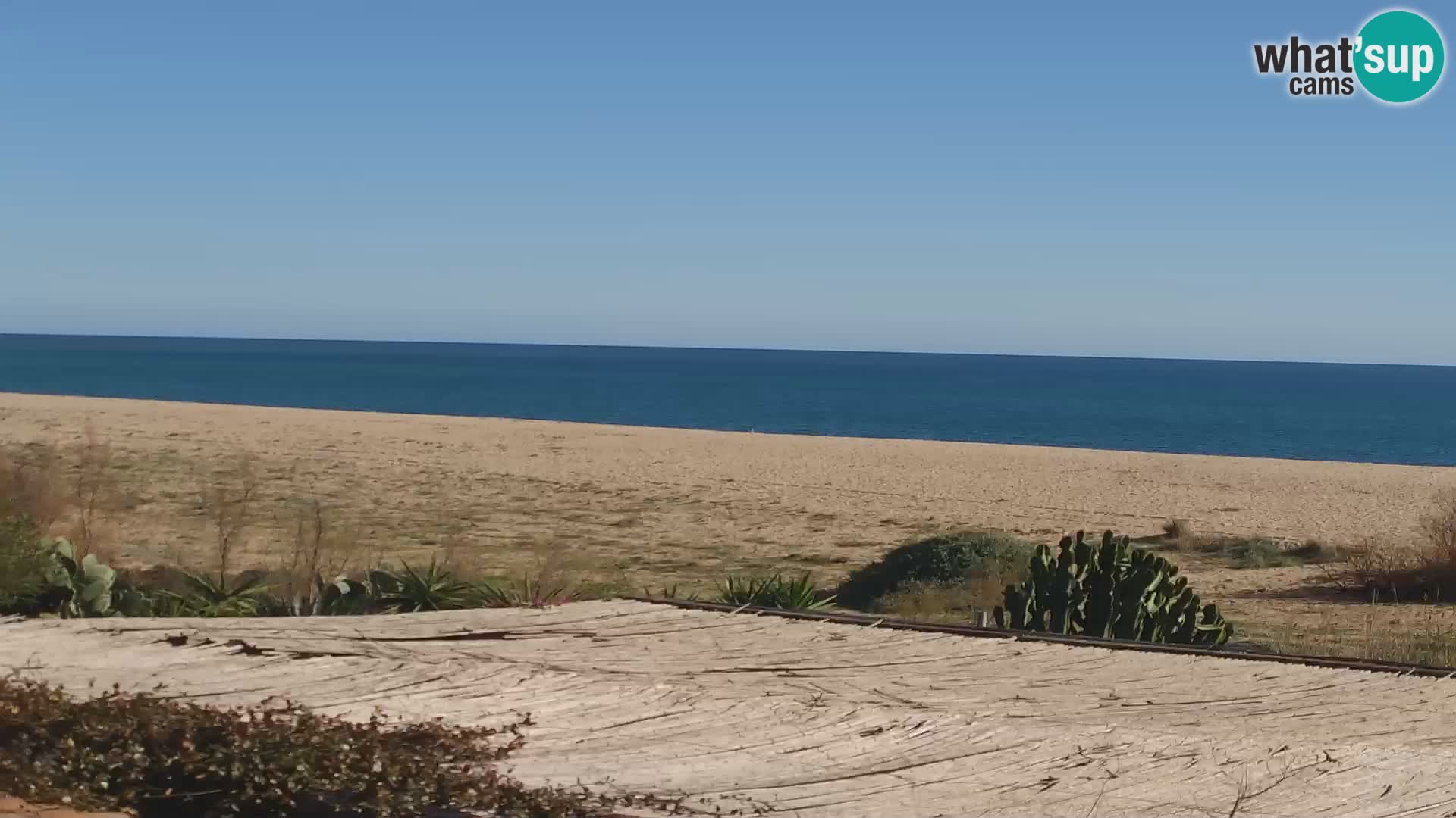 Camera en vivo Marina di Orosei – playa in Cerdeña – Italia