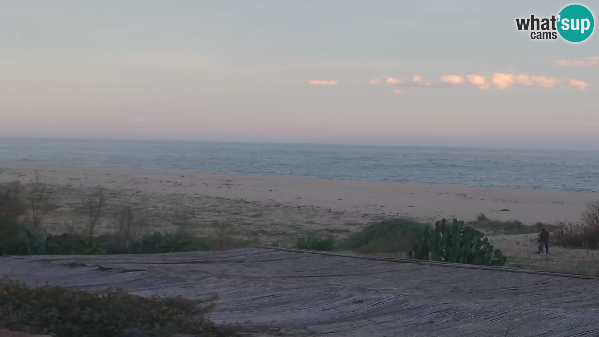 Spletna kamera Marina di Orosei – plaža v Sardiniji – Italija