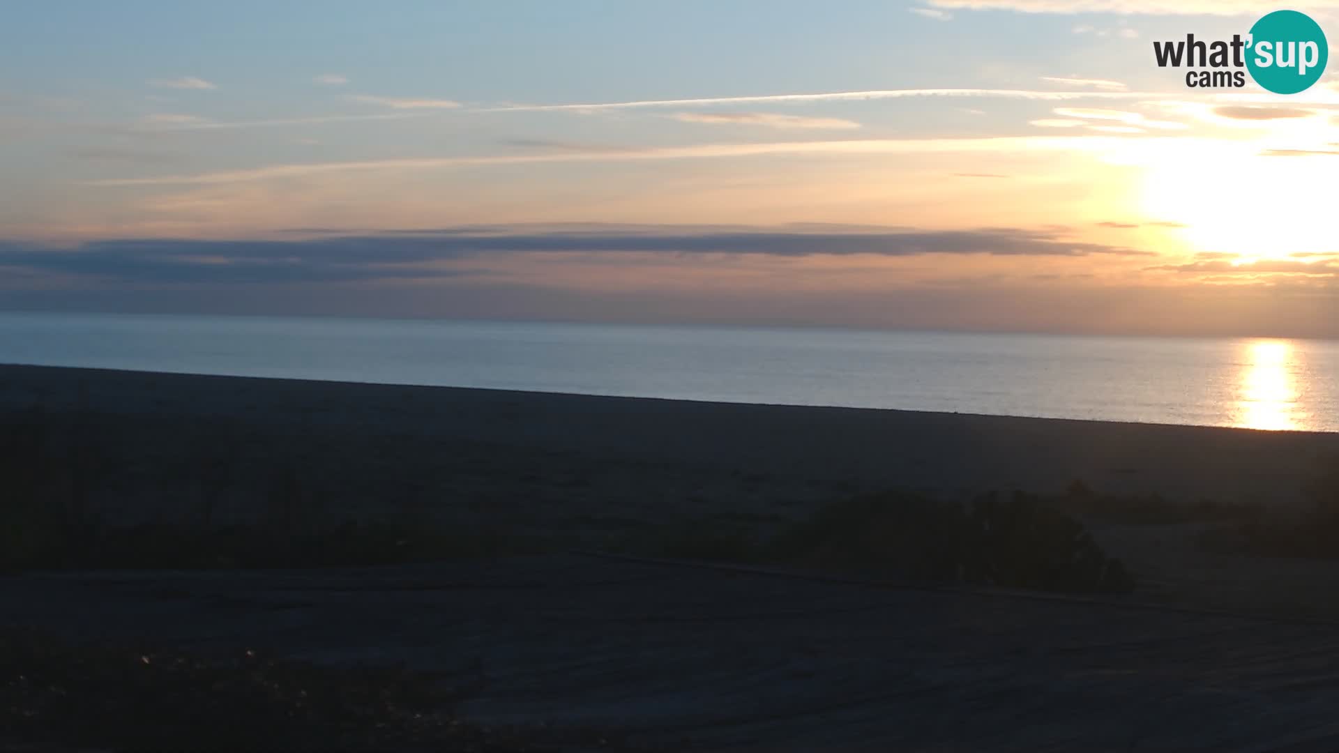 Camera en vivo Marina di Orosei – playa in Cerdeña – Italia