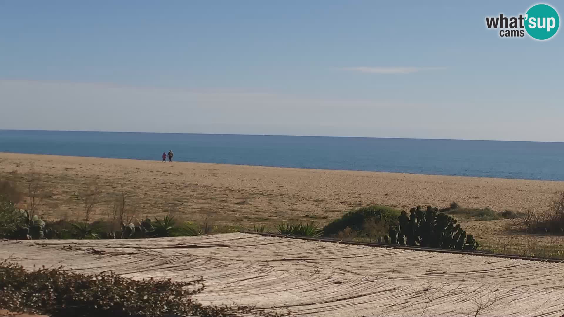 Spletna kamera Marina di Orosei – plaža v Sardiniji – Italija