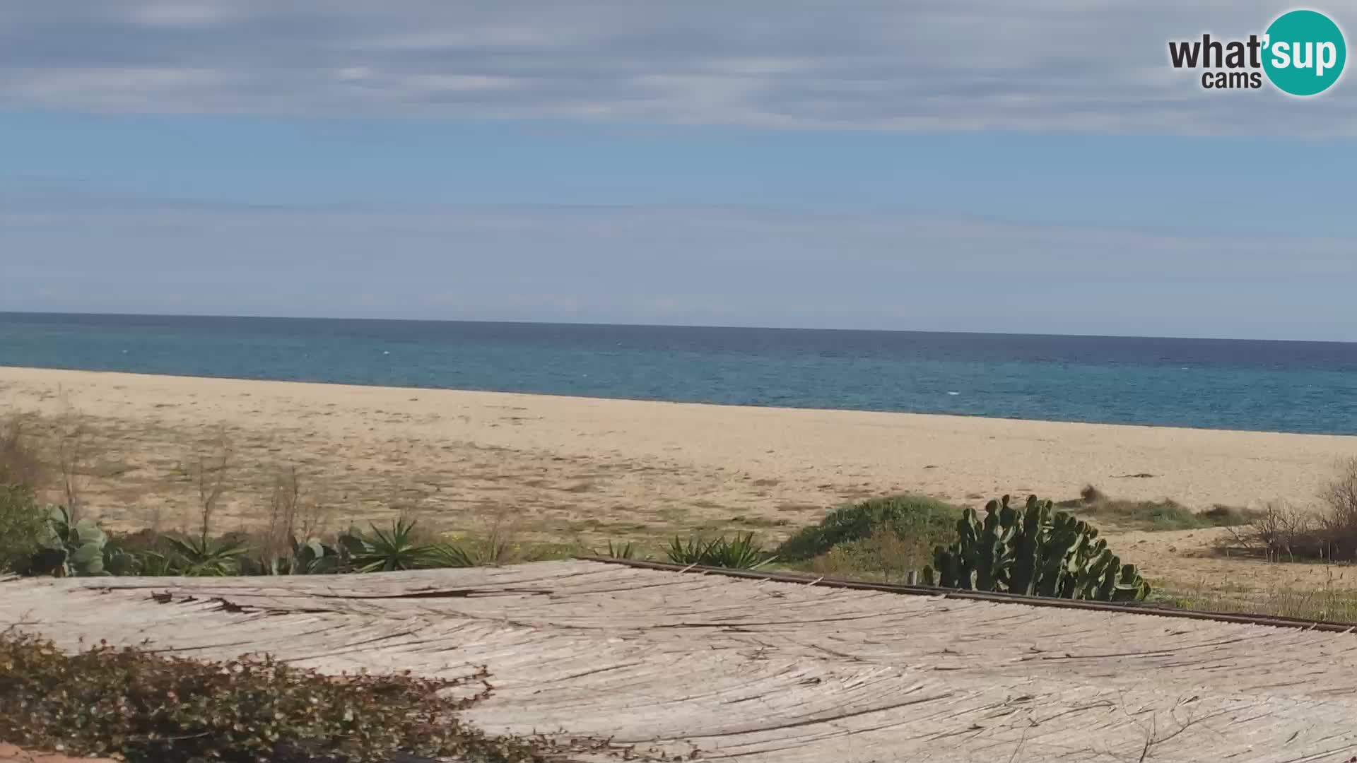 Live Webcam Marina di Orosei – beach in Sardinia – Italy