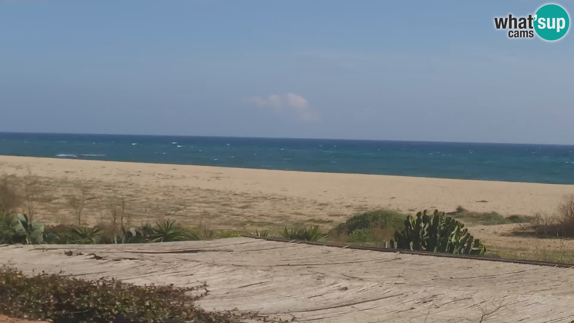 Spletna kamera Marina di Orosei – plaža v Sardiniji – Italija