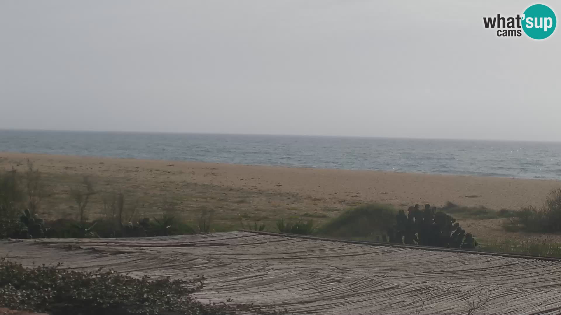 Spletna kamera Marina di Orosei – plaža v Sardiniji – Italija