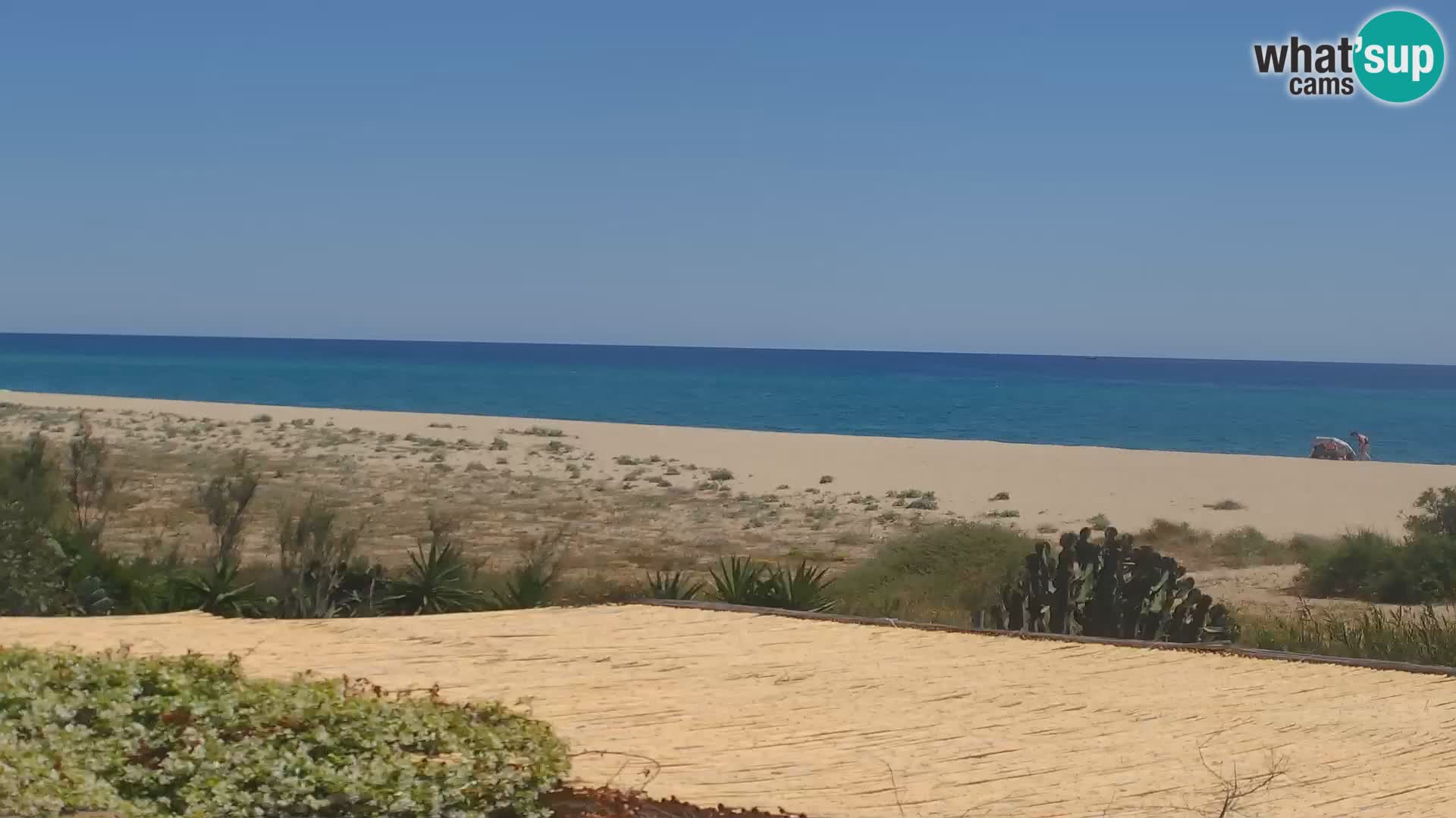 Live Webcam Marina di Orosei – beach in Sardinia – Italy