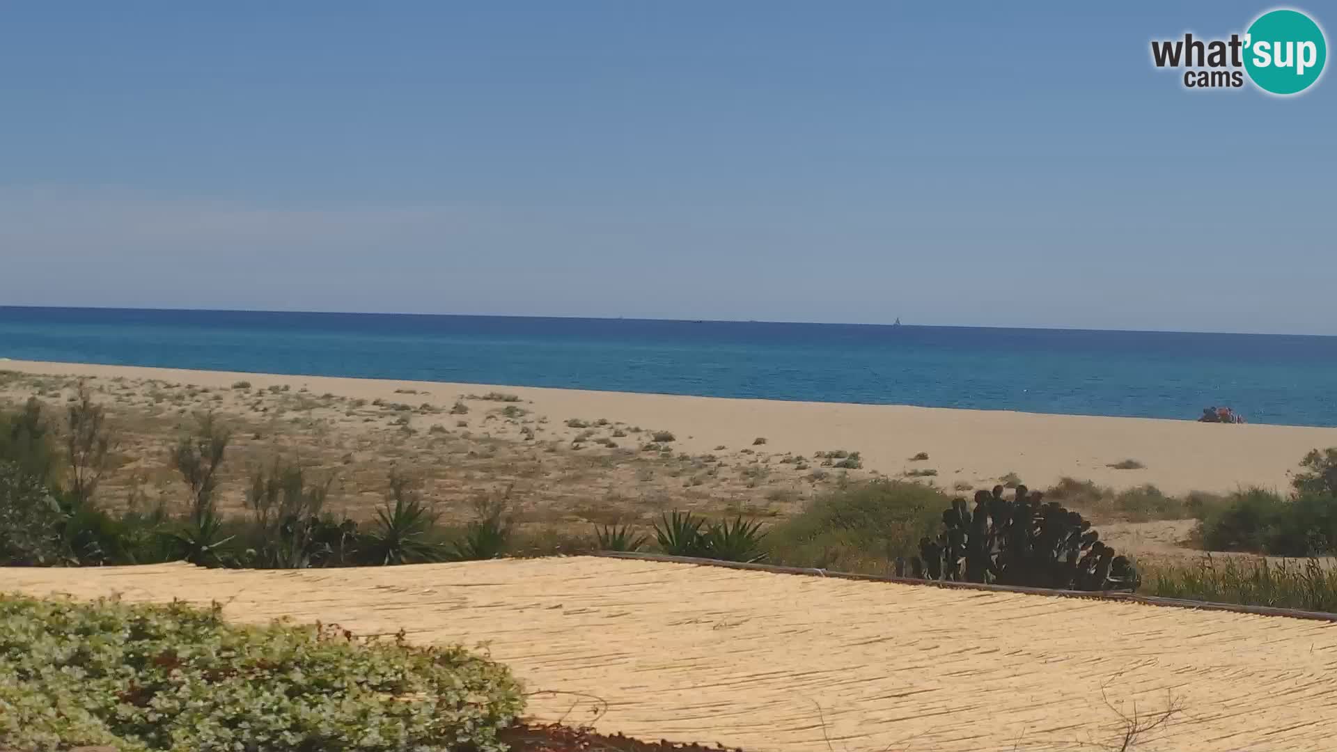 Marina di Orosei webcam – Strand in Sardinien – Italien