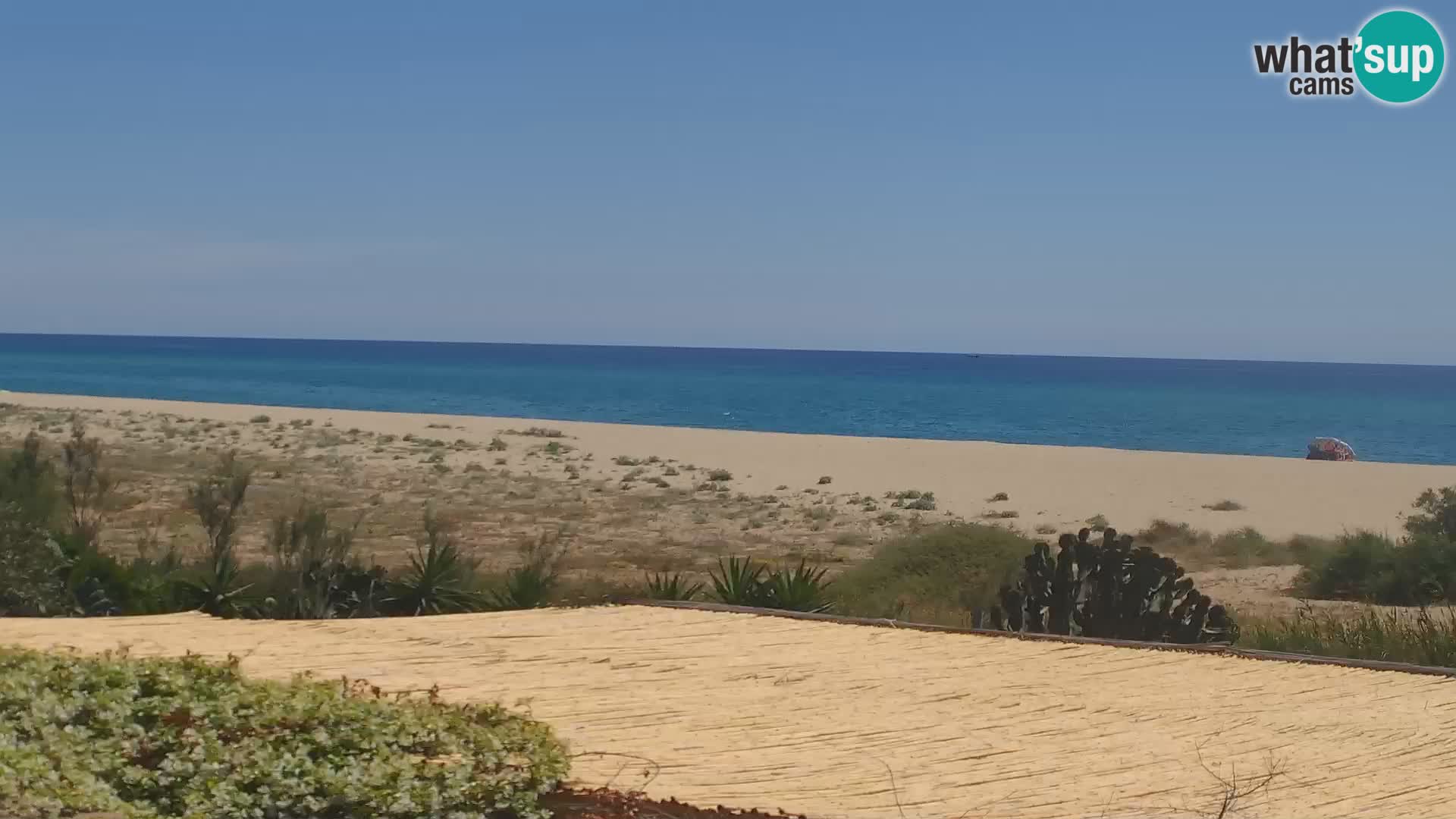 Live Webcam Marina di Orosei – spiaggia in Sardegna