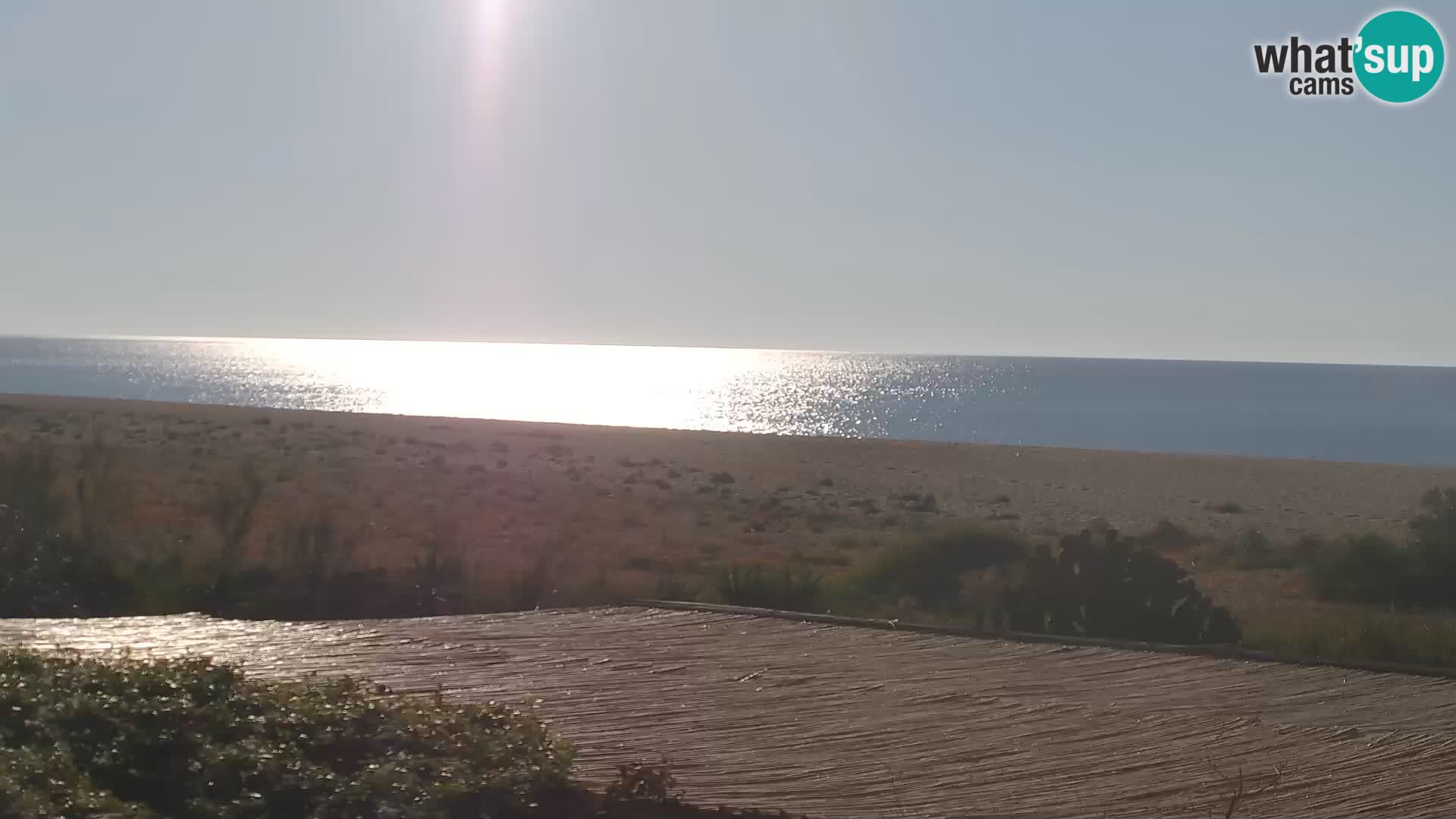 Spletna kamera Marina di Orosei – plaža v Sardiniji – Italija