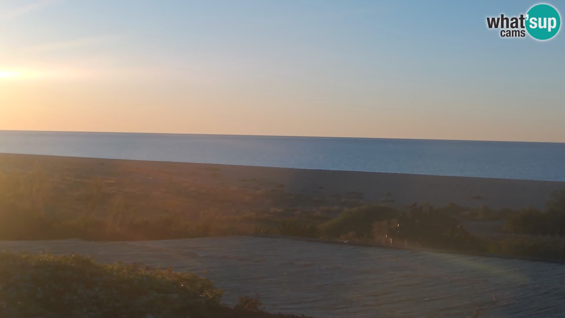 Marina di Orosei webcam – Strand in Sardinien – Italien