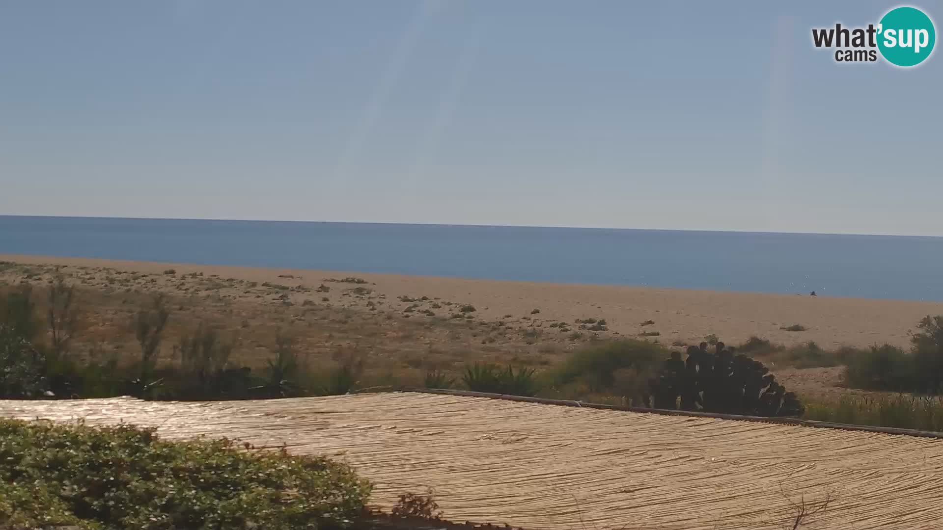 Live Webcam Marina di Orosei – beach in Sardinia – Italy