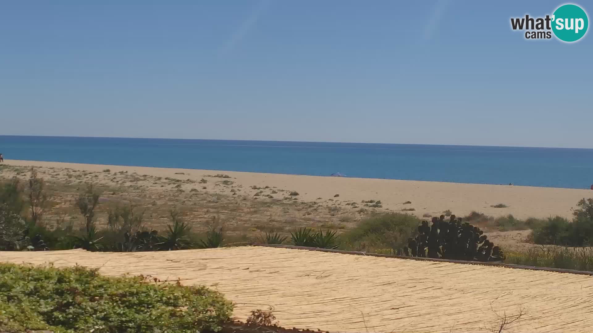 Spletna kamera Marina di Orosei – plaža v Sardiniji – Italija