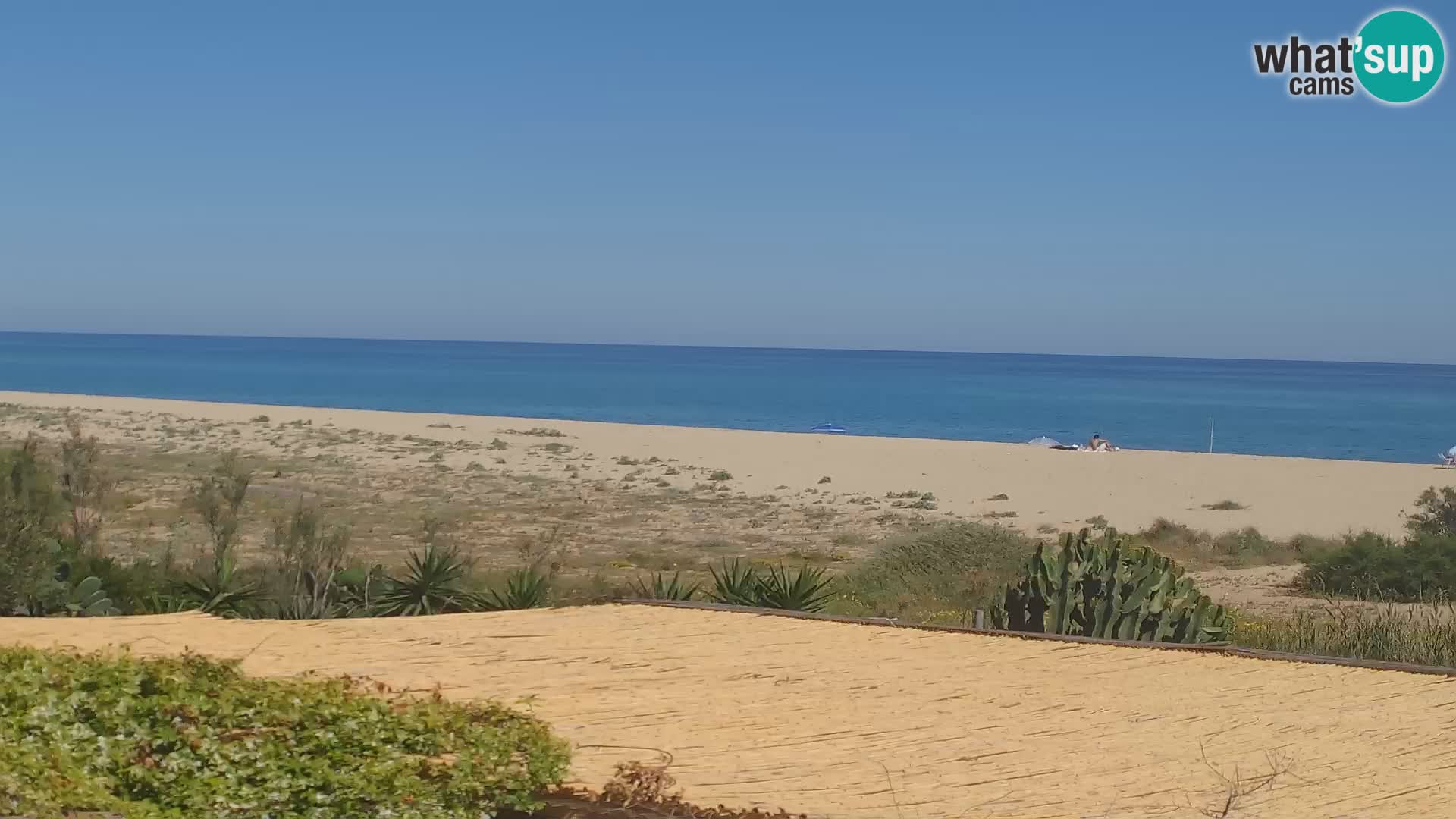 Camera en vivo Marina di Orosei – playa in Cerdeña – Italia