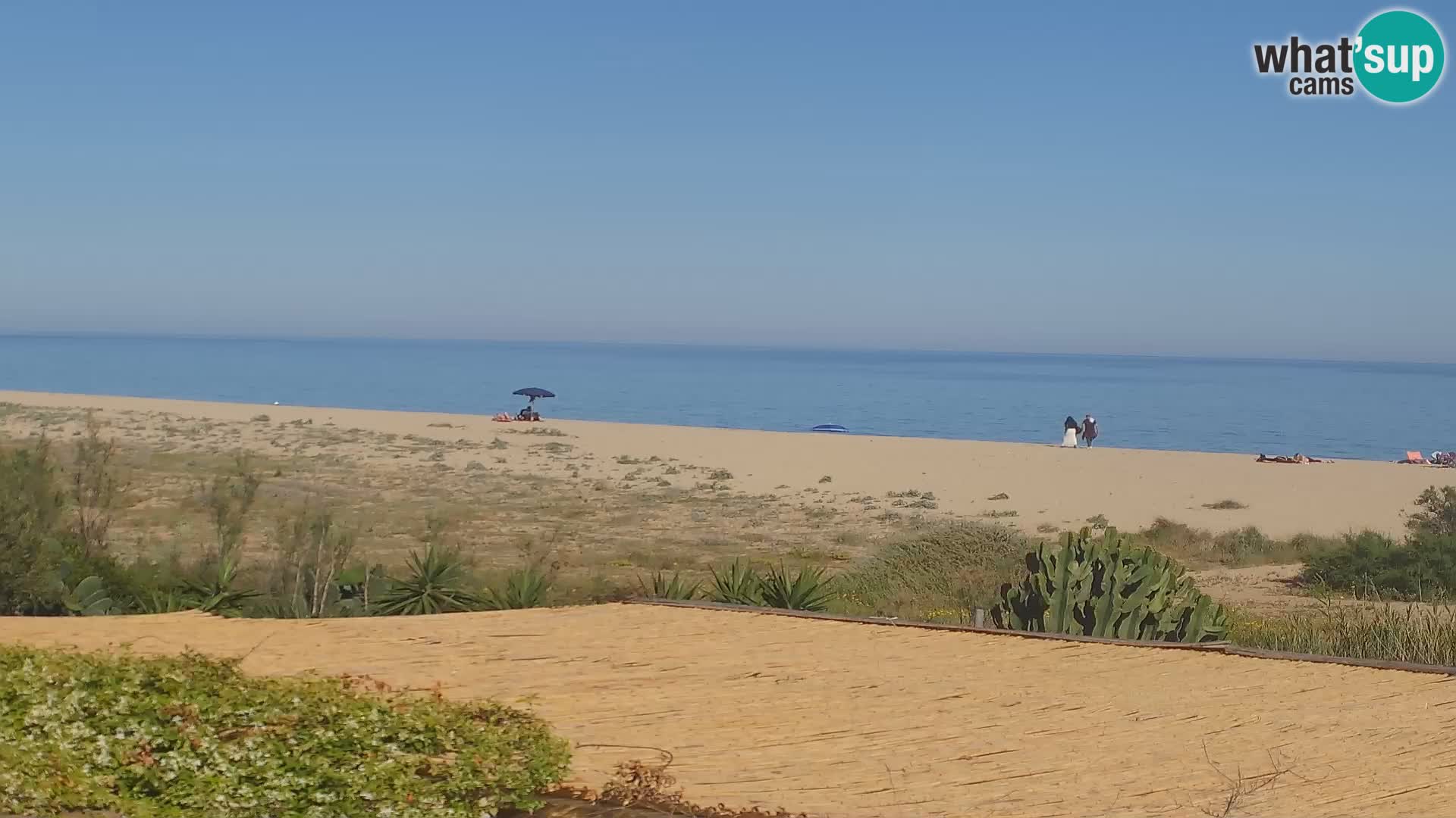 Camera en vivo Marina di Orosei – playa in Cerdeña – Italia