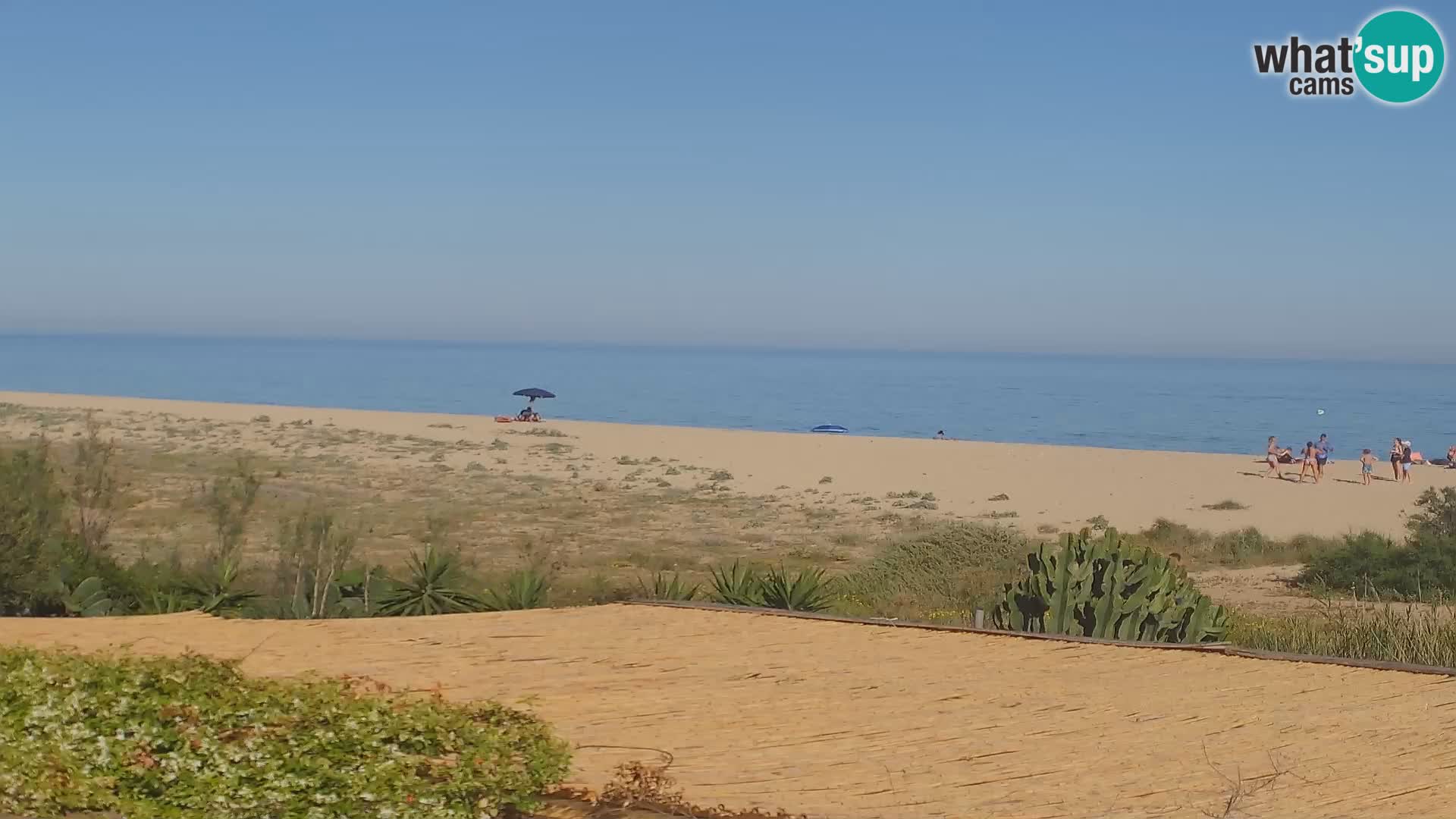 Live Webcam Marina di Orosei – beach in Sardinia – Italy