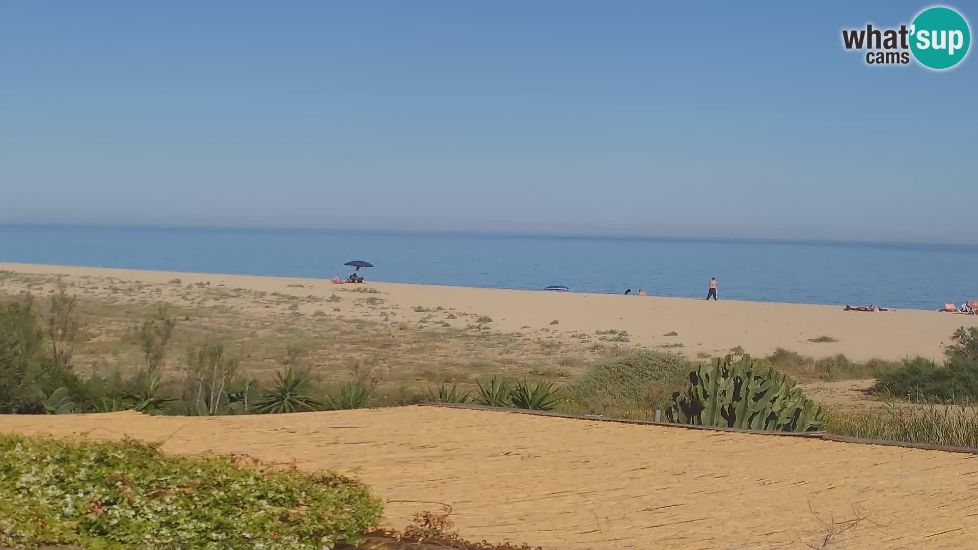 Spletna kamera Marina di Orosei – plaža v Sardiniji – Italija