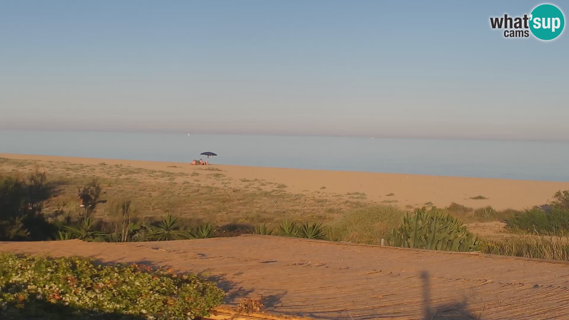 Spletna kamera Marina di Orosei – plaža v Sardiniji – Italija