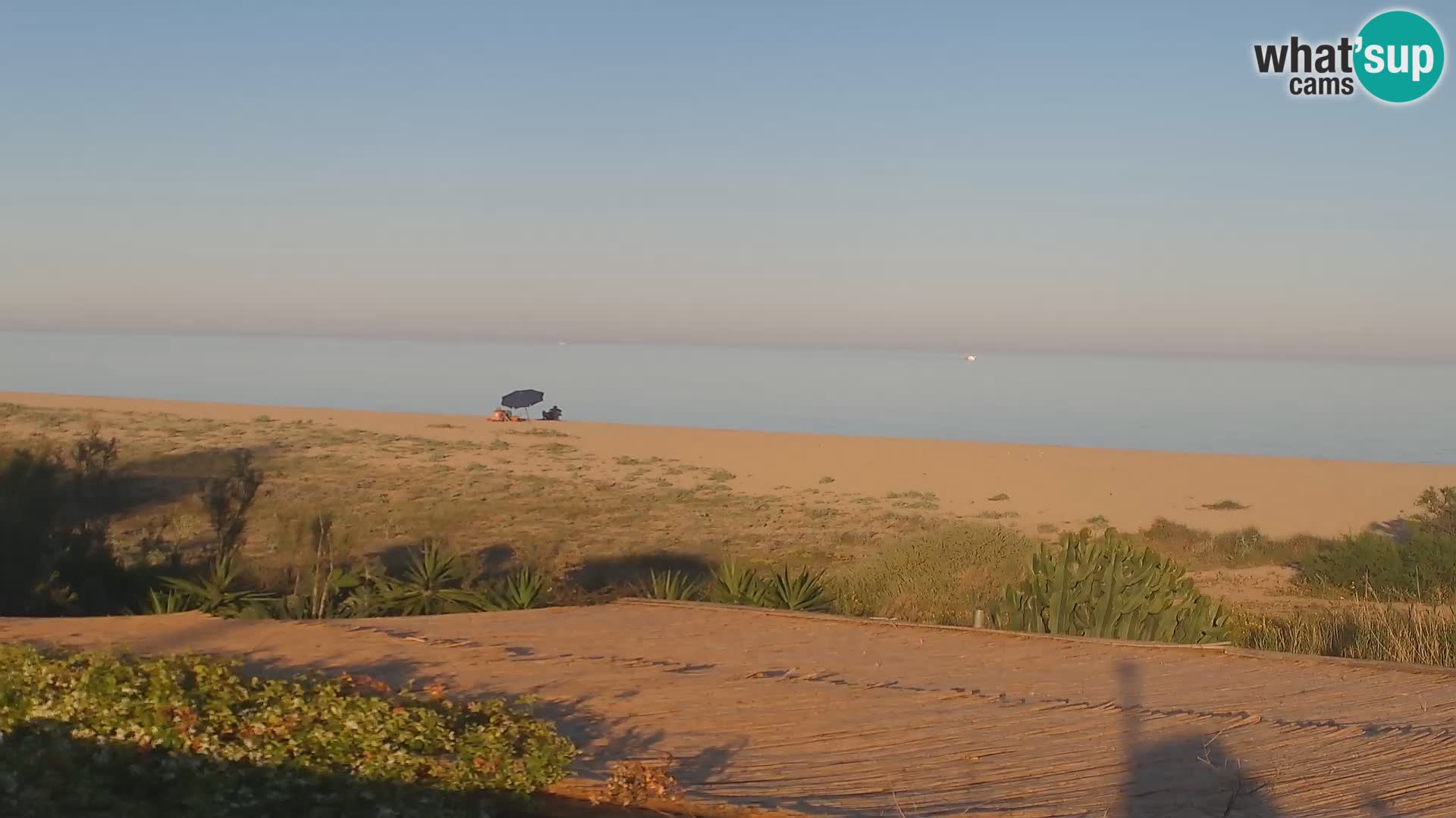 Camera en vivo Marina di Orosei – playa in Cerdeña – Italia