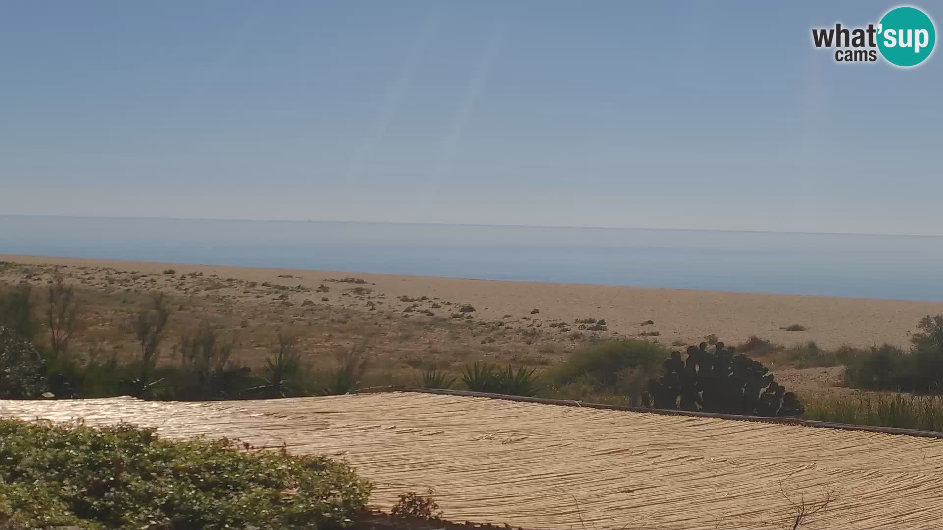 Live Webcam Marina di Orosei – beach in Sardinia – Italy