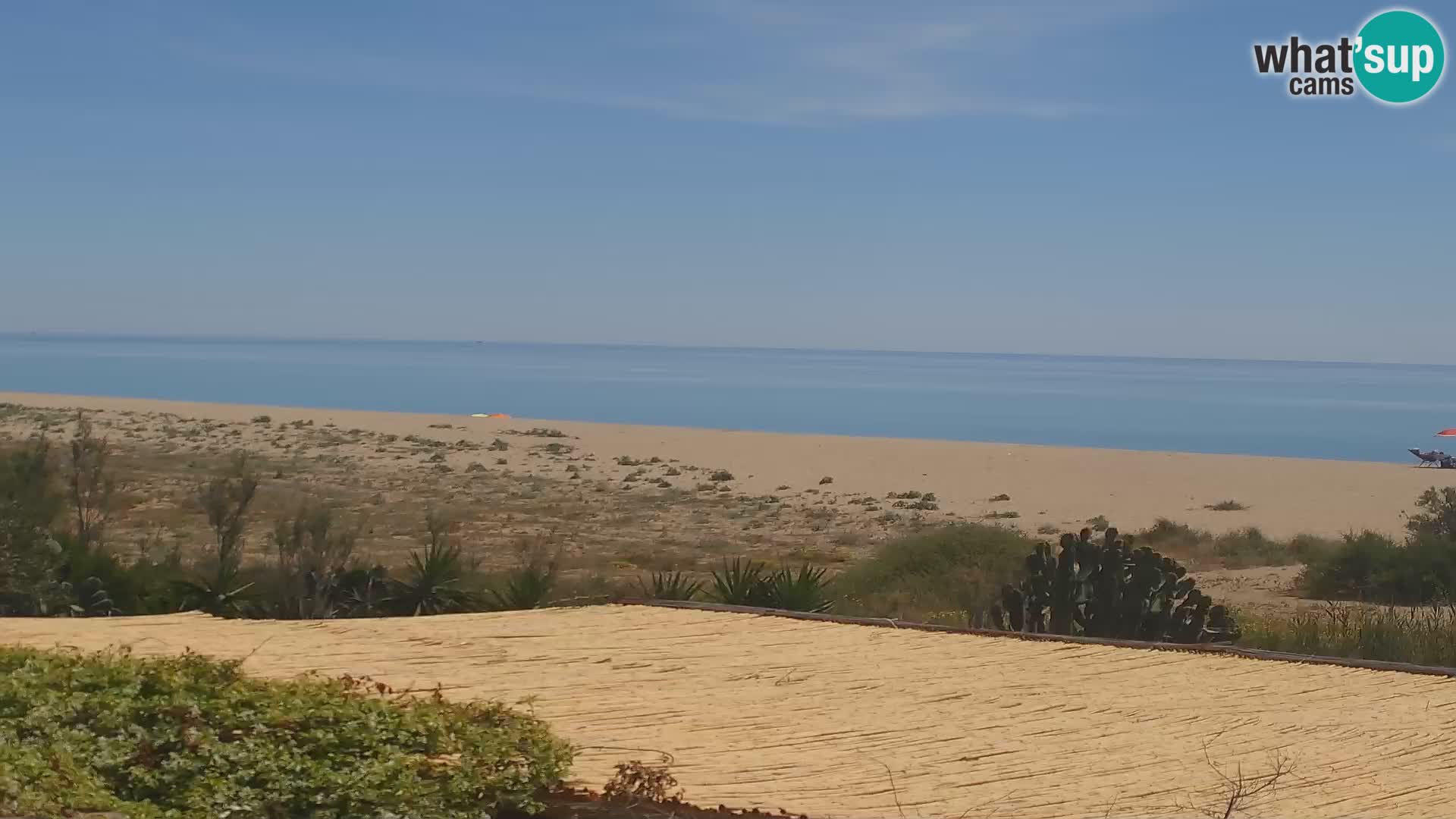 Live Webcam Marina di Orosei – beach in Sardinia – Italy