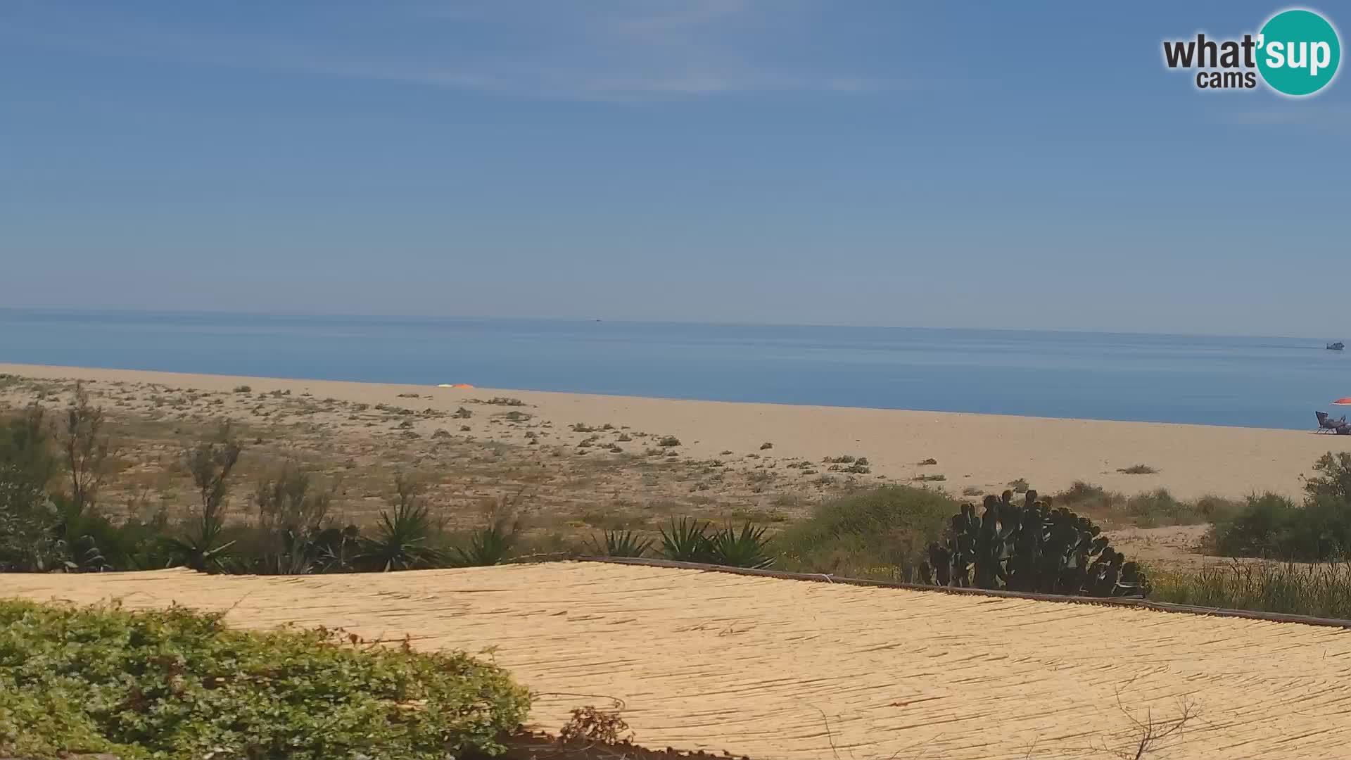 Live Webcam Marina di Orosei – beach in Sardinia – Italy