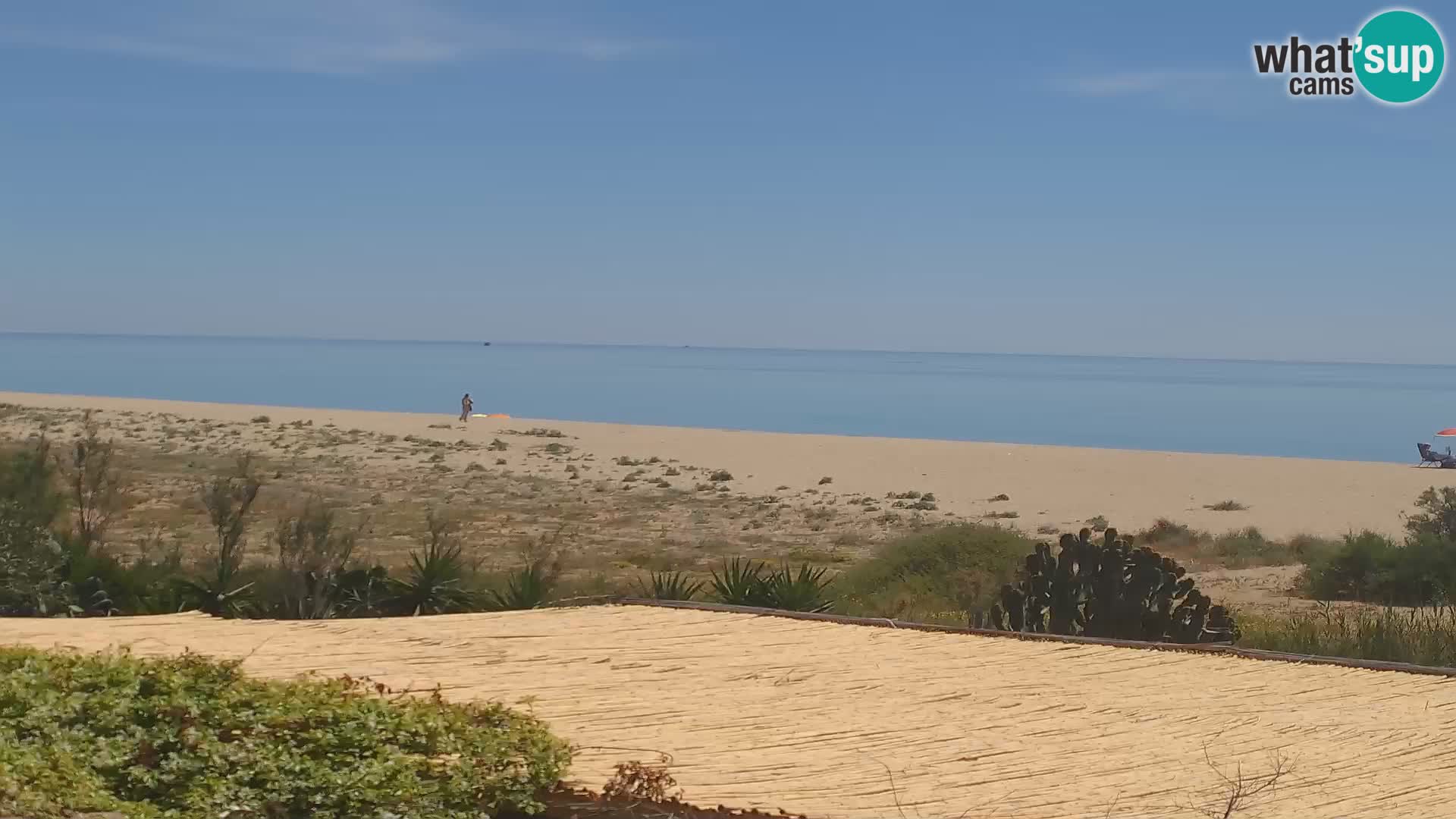 Live Webcam Marina di Orosei – beach in Sardinia – Italy