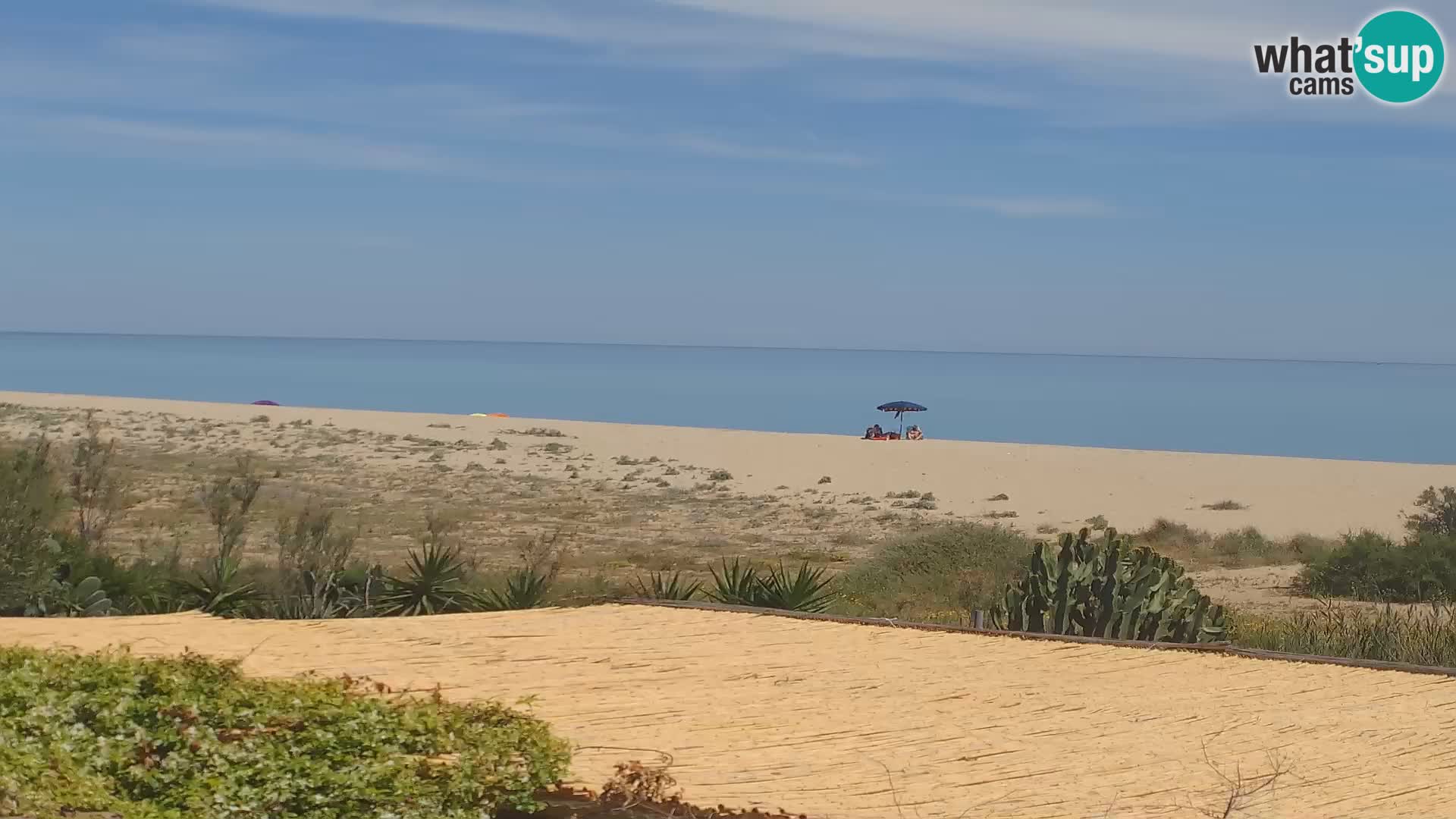 Web kamera Marina di Orosei – plaža u Sardiniji – Italija
