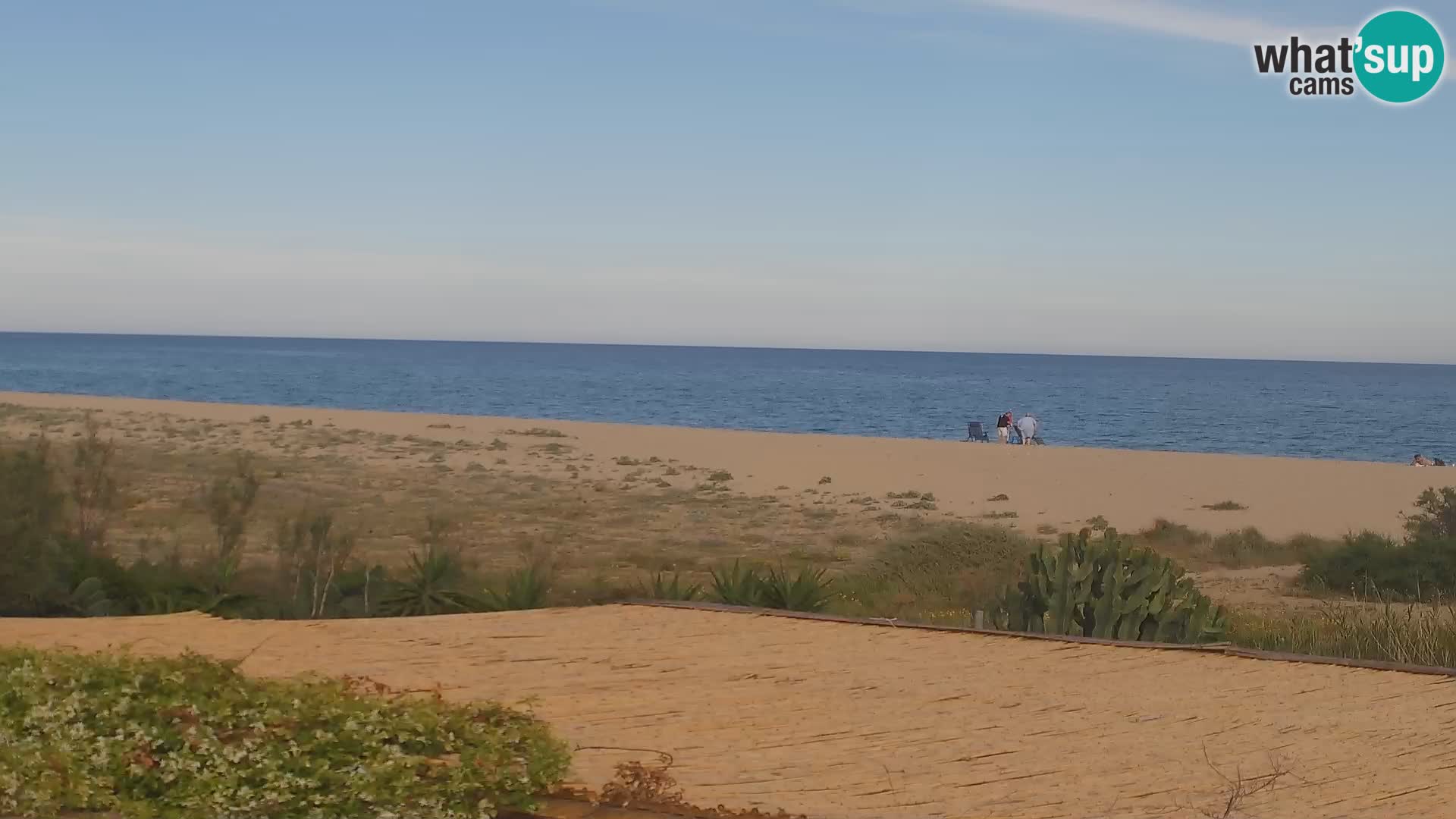 Live Webcam Marina di Orosei – beach in Sardinia – Italy