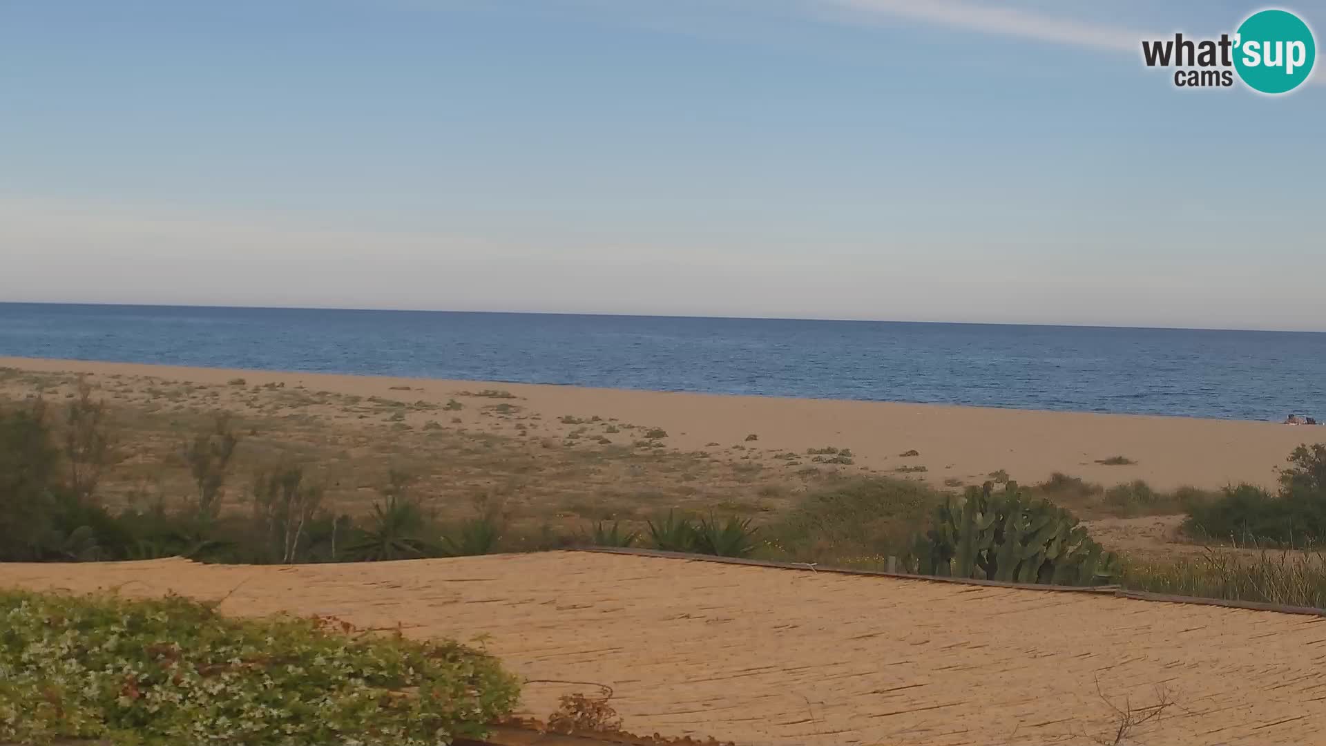 Live Webcam Marina di Orosei – beach in Sardinia – Italy