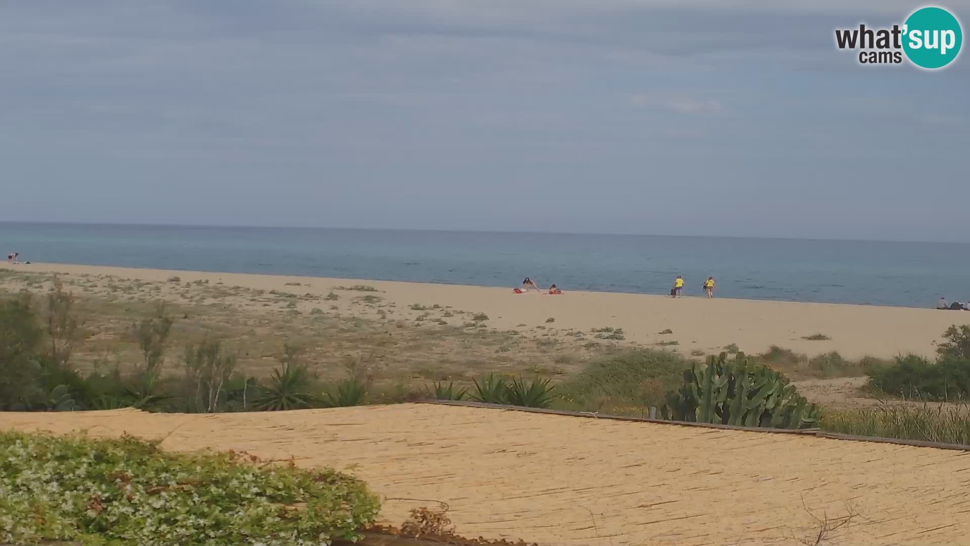 Live Webcam Marina di Orosei – beach in Sardinia – Italy