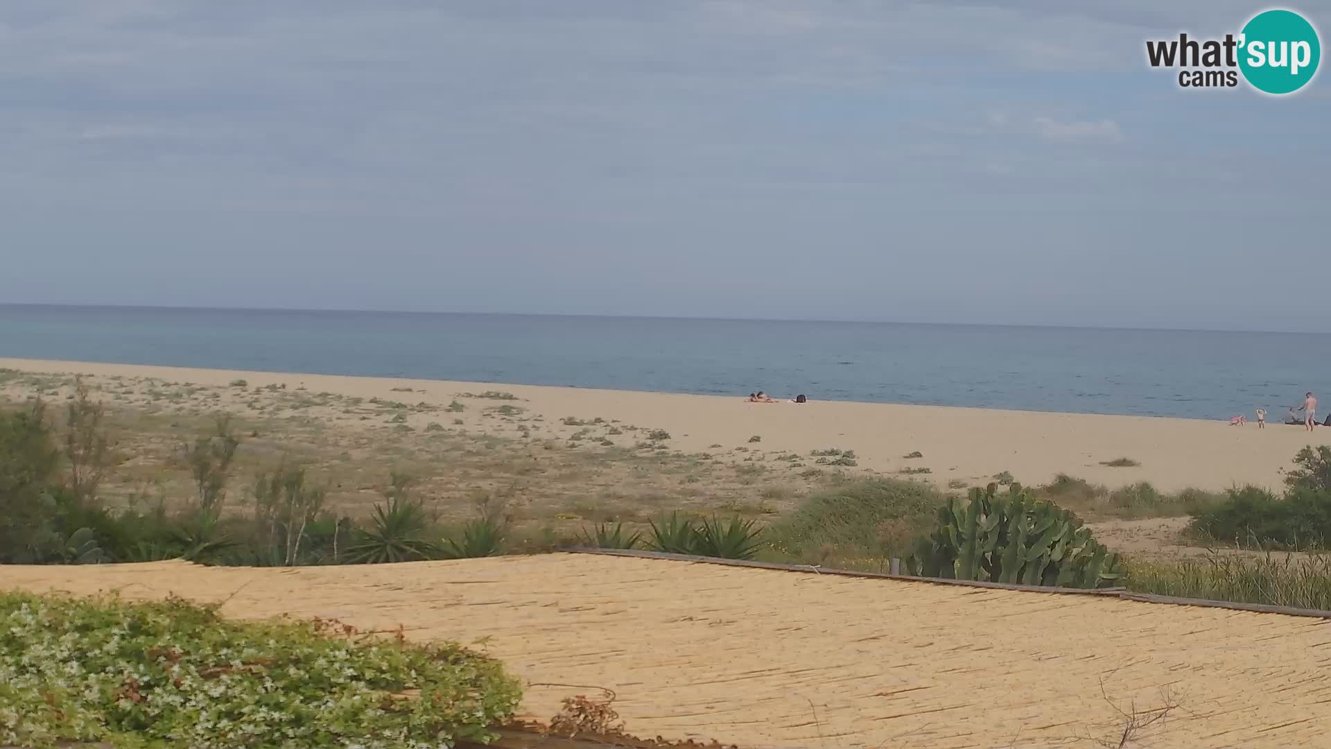 Live Webcam Marina di Orosei – beach in Sardinia – Italy