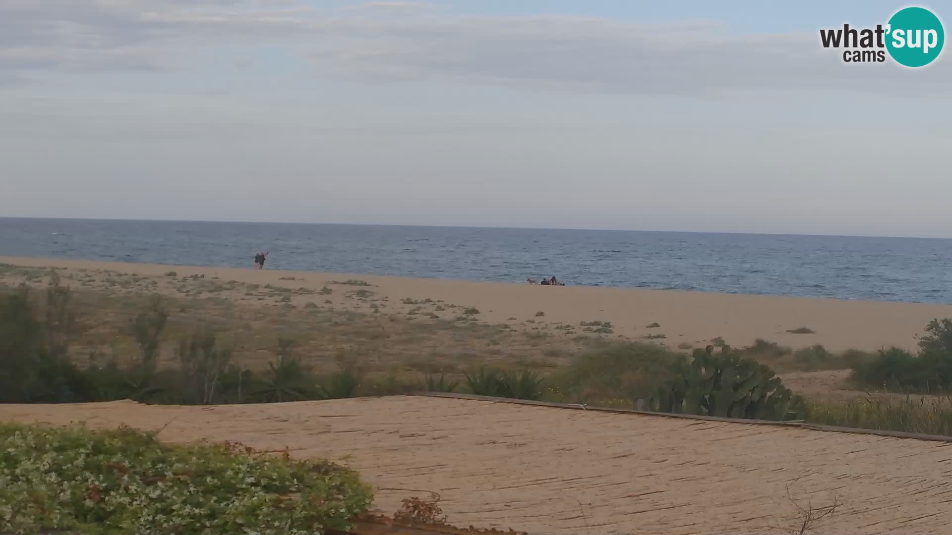 Spletna kamera Marina di Orosei – plaža v Sardiniji – Italija