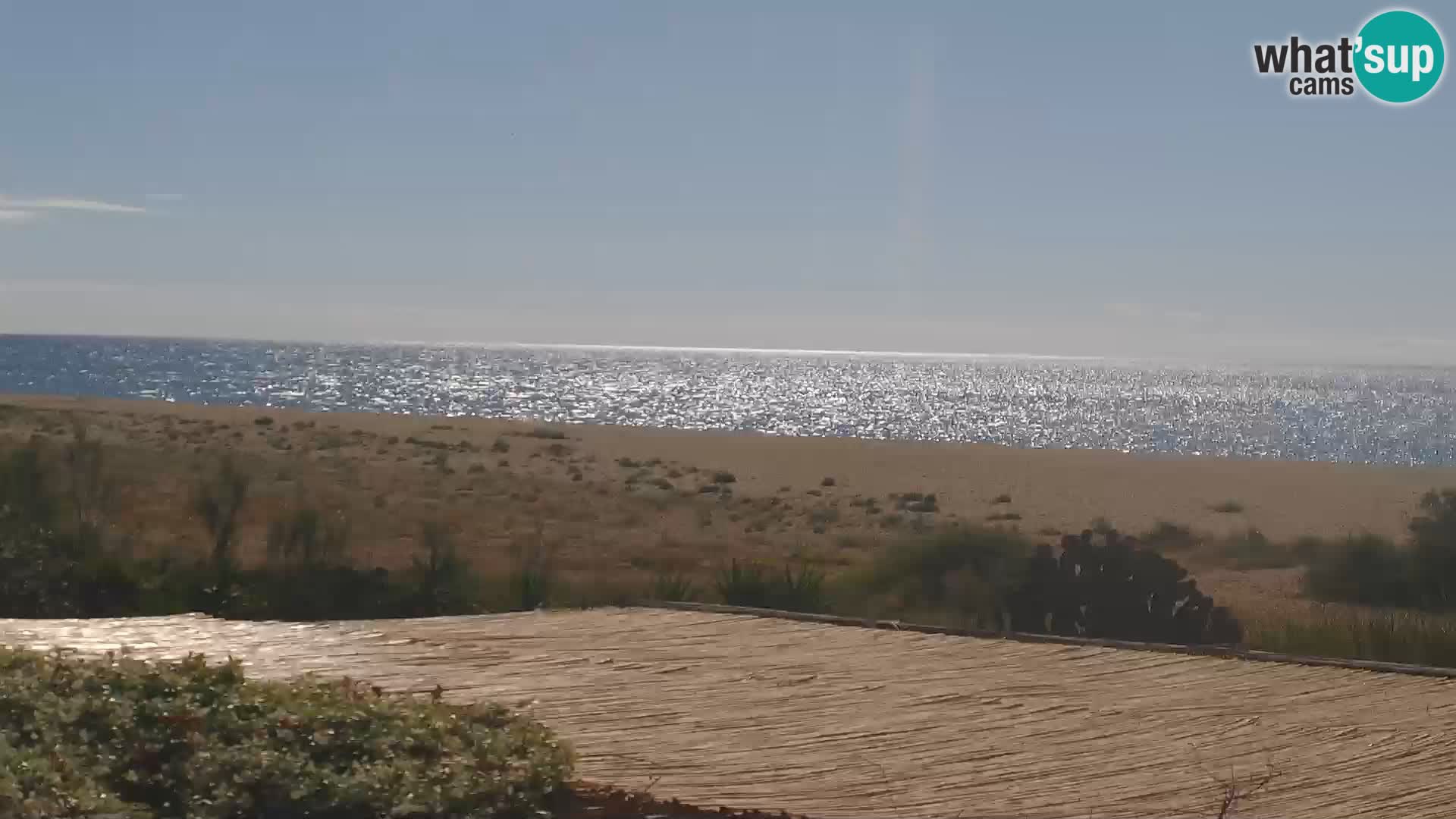 Spletna kamera Marina di Orosei – plaža v Sardiniji – Italija