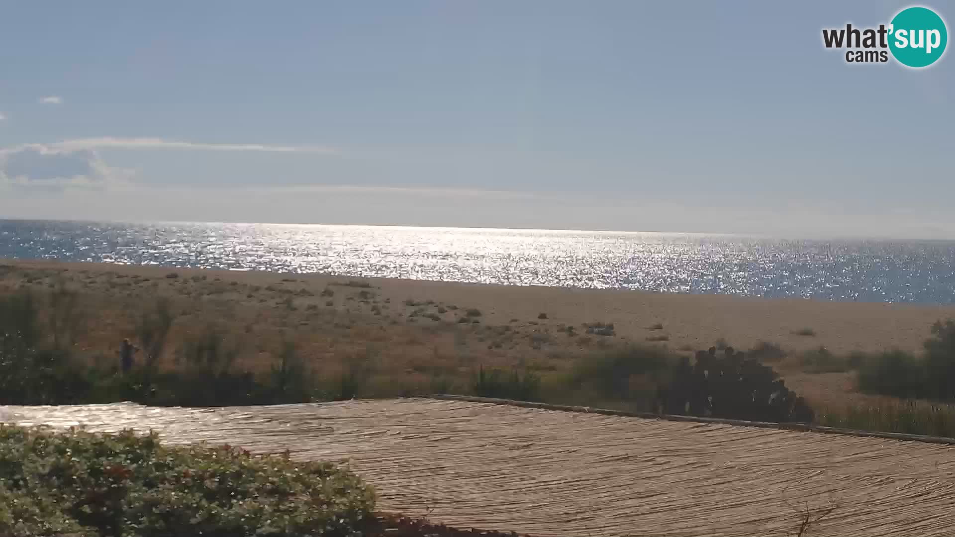 Live Webcam Marina di Orosei – beach in Sardinia – Italy