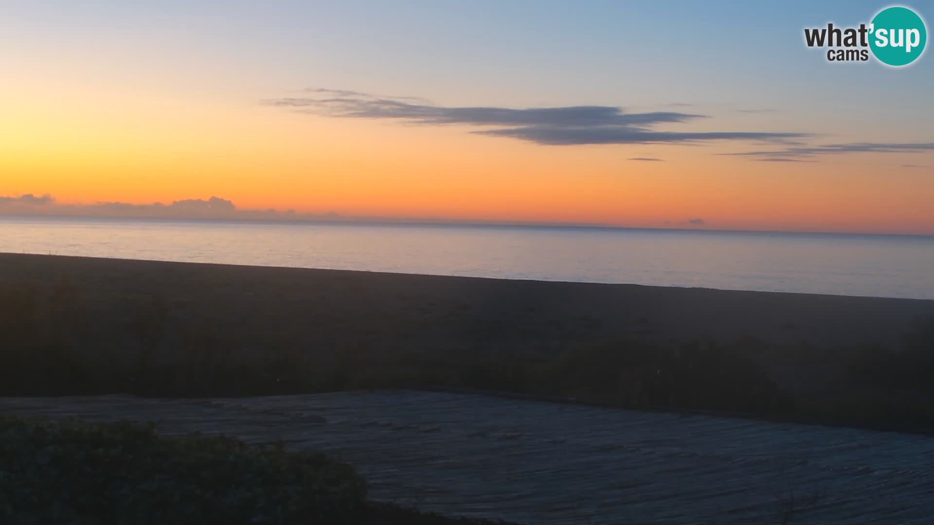 Marina di Orosei webcam – Strand in Sardinien – Italien