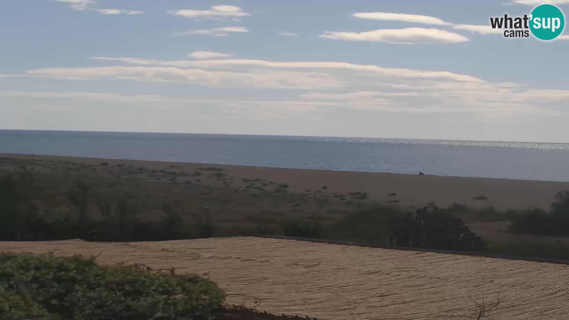 Live Webcam Marina di Orosei – beach in Sardinia – Italy