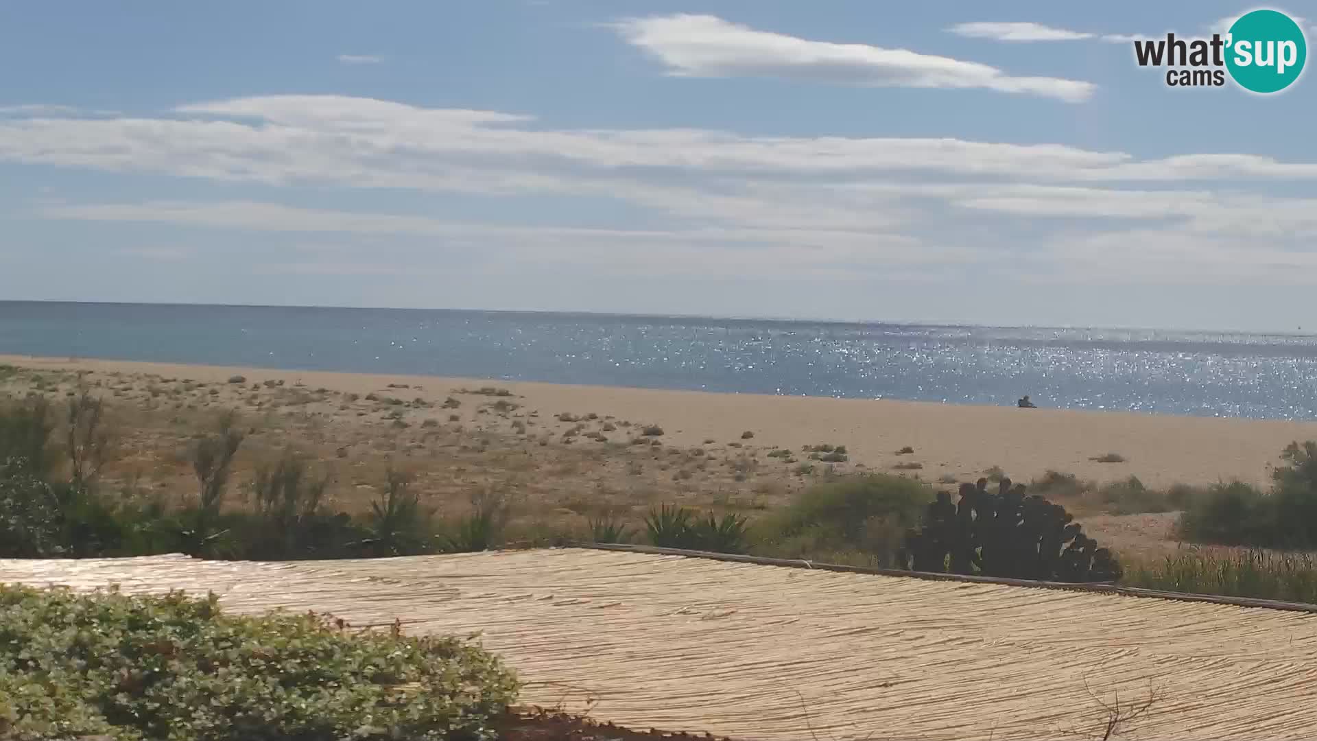 Camera en vivo Marina di Orosei – playa in Cerdeña – Italia