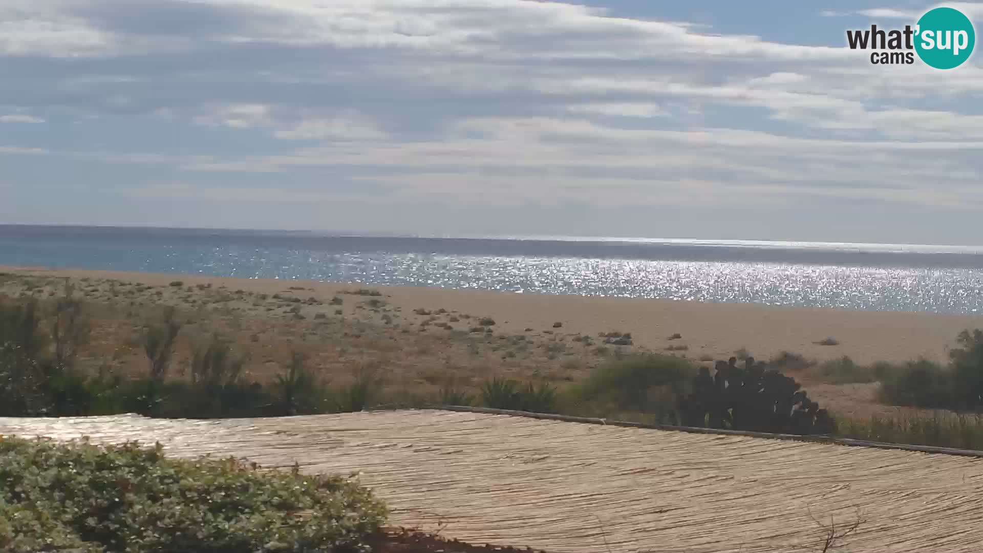 Spletna kamera Marina di Orosei – plaža v Sardiniji – Italija