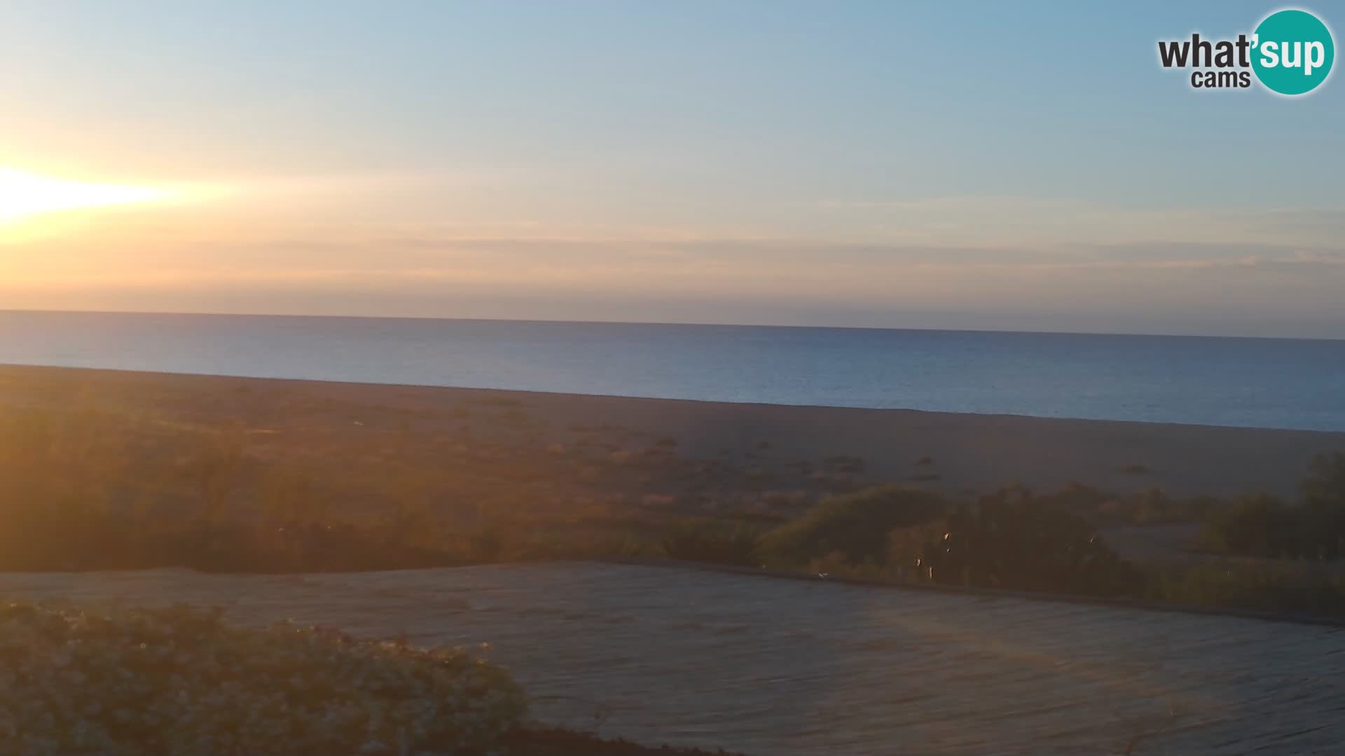 Camera en vivo Marina di Orosei – playa in Cerdeña – Italia
