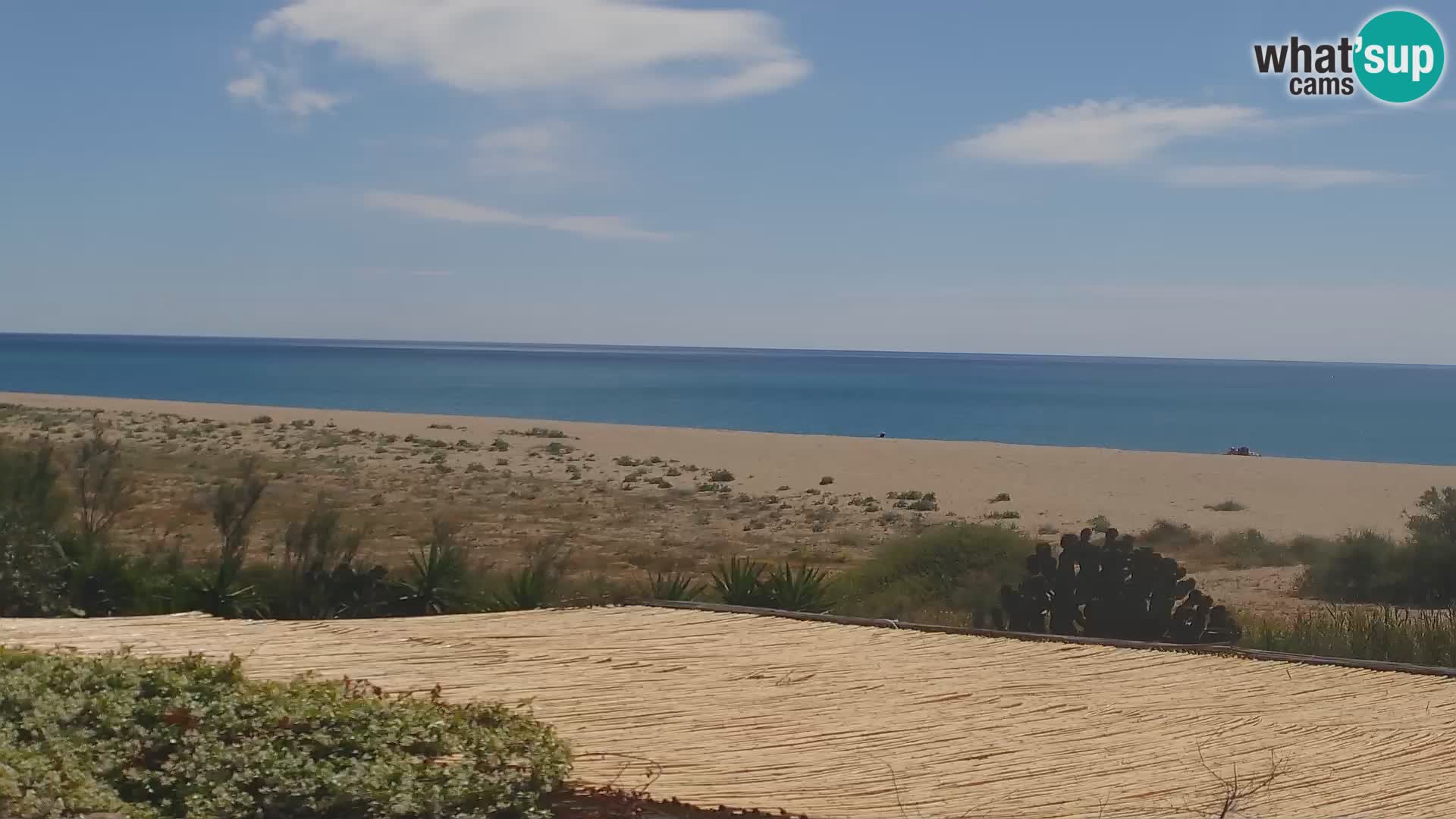 Live Webcam Marina di Orosei – beach in Sardinia – Italy