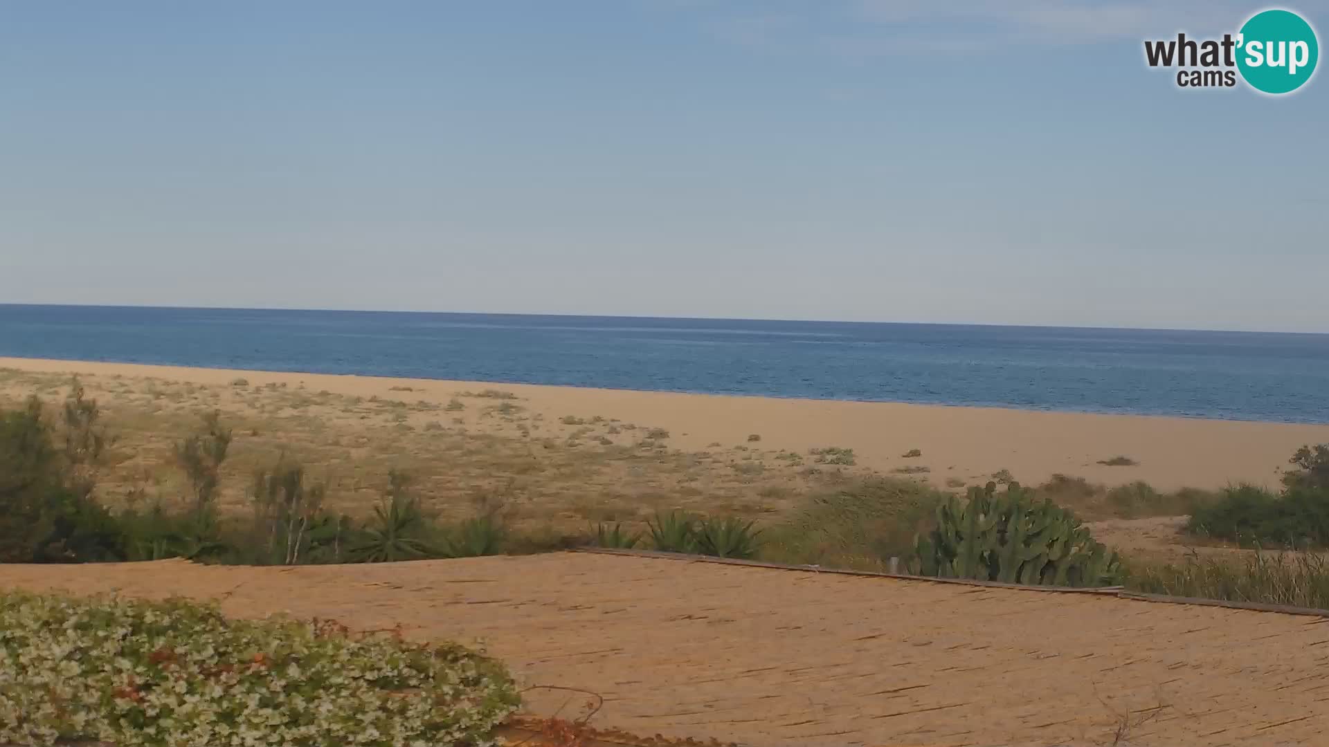 Spletna kamera Marina di Orosei – plaža v Sardiniji – Italija