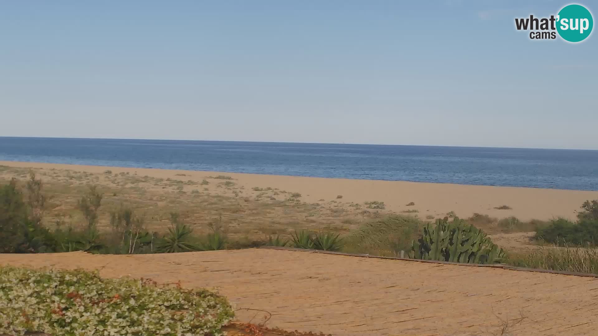 Live Webcam Marina di Orosei – beach in Sardinia – Italy