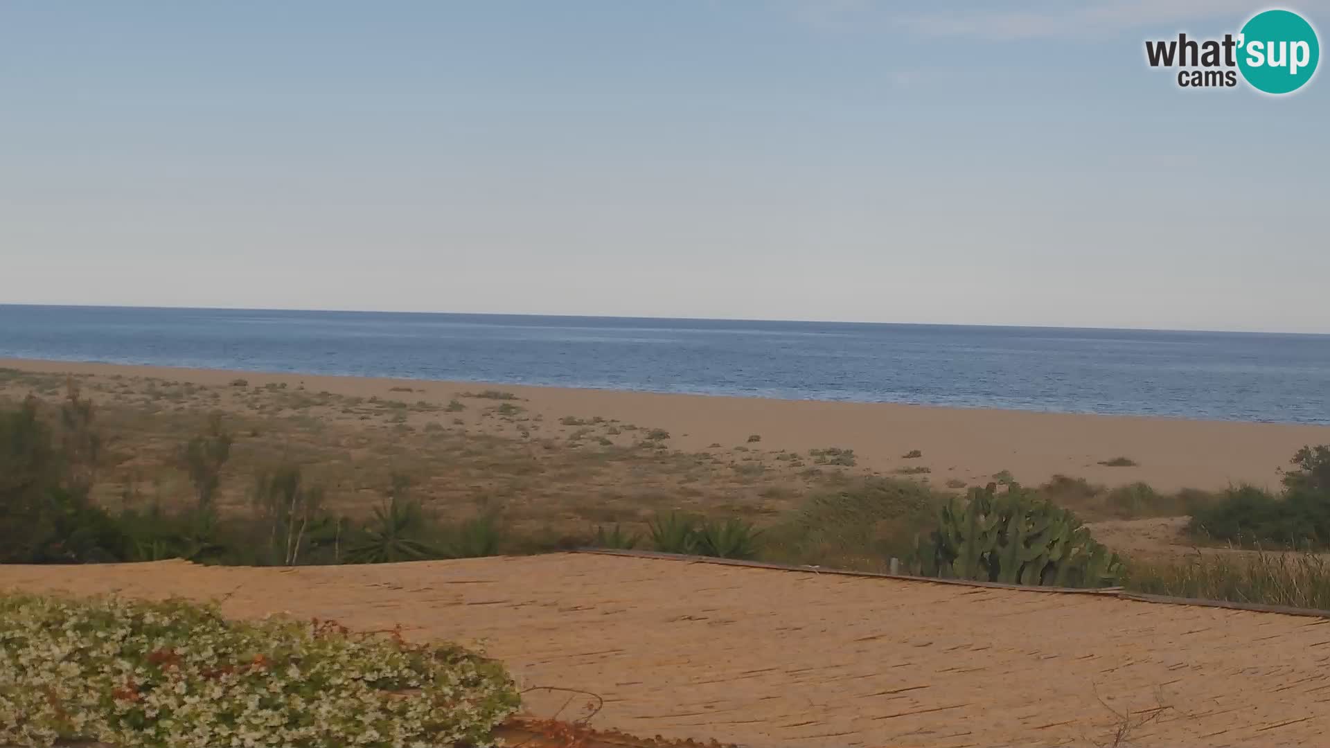 Spletna kamera Marina di Orosei – plaža v Sardiniji – Italija
