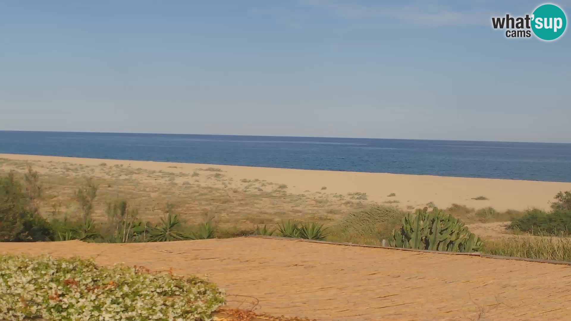 Live Webcam Marina di Orosei – beach in Sardinia – Italy